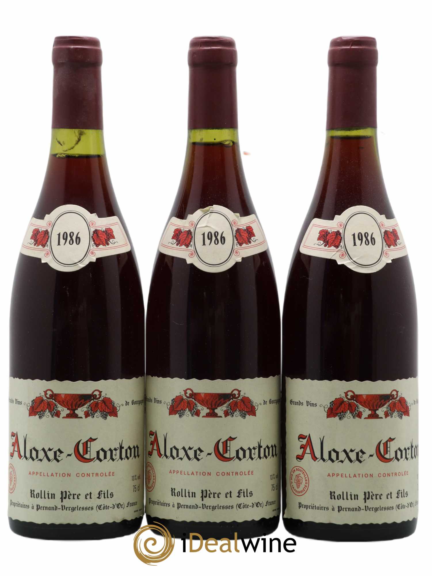 Aloxe-Corton 1986 - Posten von 3 Flaschen - 0