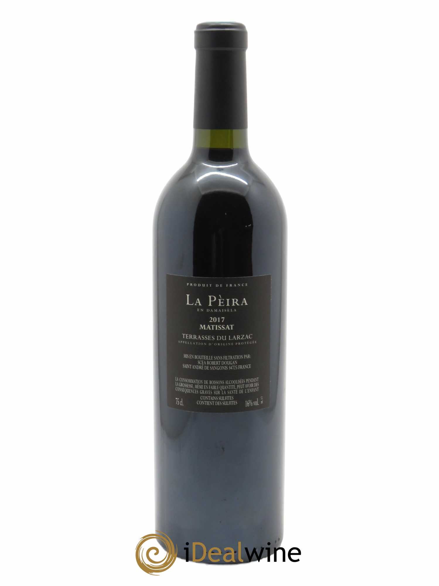 Terrasses du Larzac Domaine de La Pèira en Damaisèla Matissat Karine Ahton et Robert Dougan 2017 - Lot of 1 bottle - 1