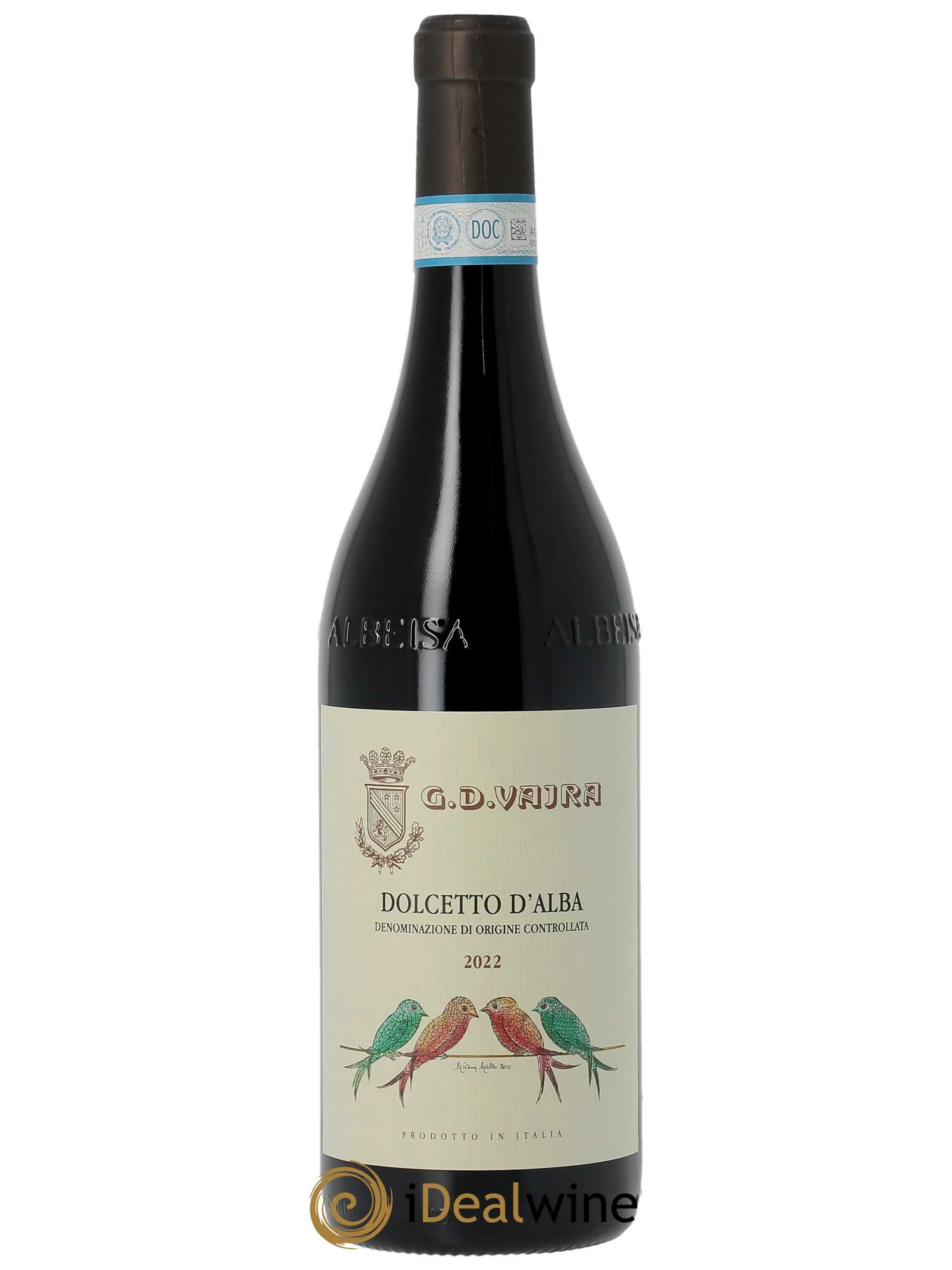 Dolcetto d'Alba DOC G.D Vajra 2022 - Lot of 1 bottle - 0
