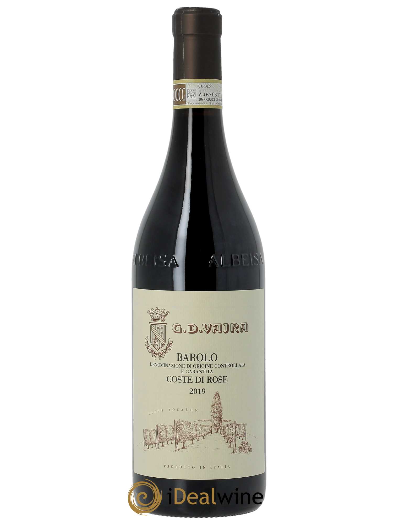 Barolo DOCG Costa di Rose G.D Vajra 2019 - Lot of 1 bottle - 0