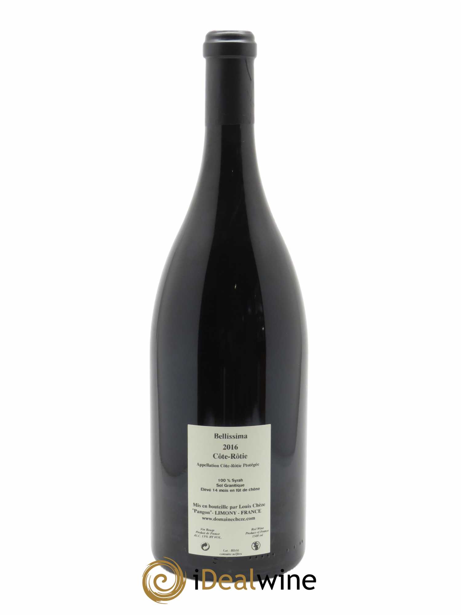 Côte-Rôtie Bellissima Louis Cheze (Domaine) 2016 - Lot of 1 magnum - 1