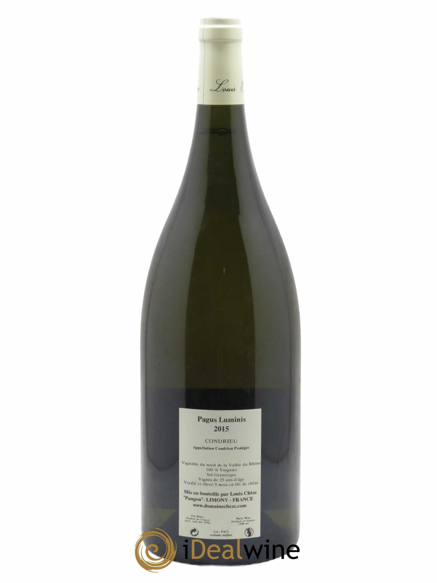 Condrieu Pagus Luminis Louis Cheze (Domaine) 2015 - Lot de 1 magnum - 1