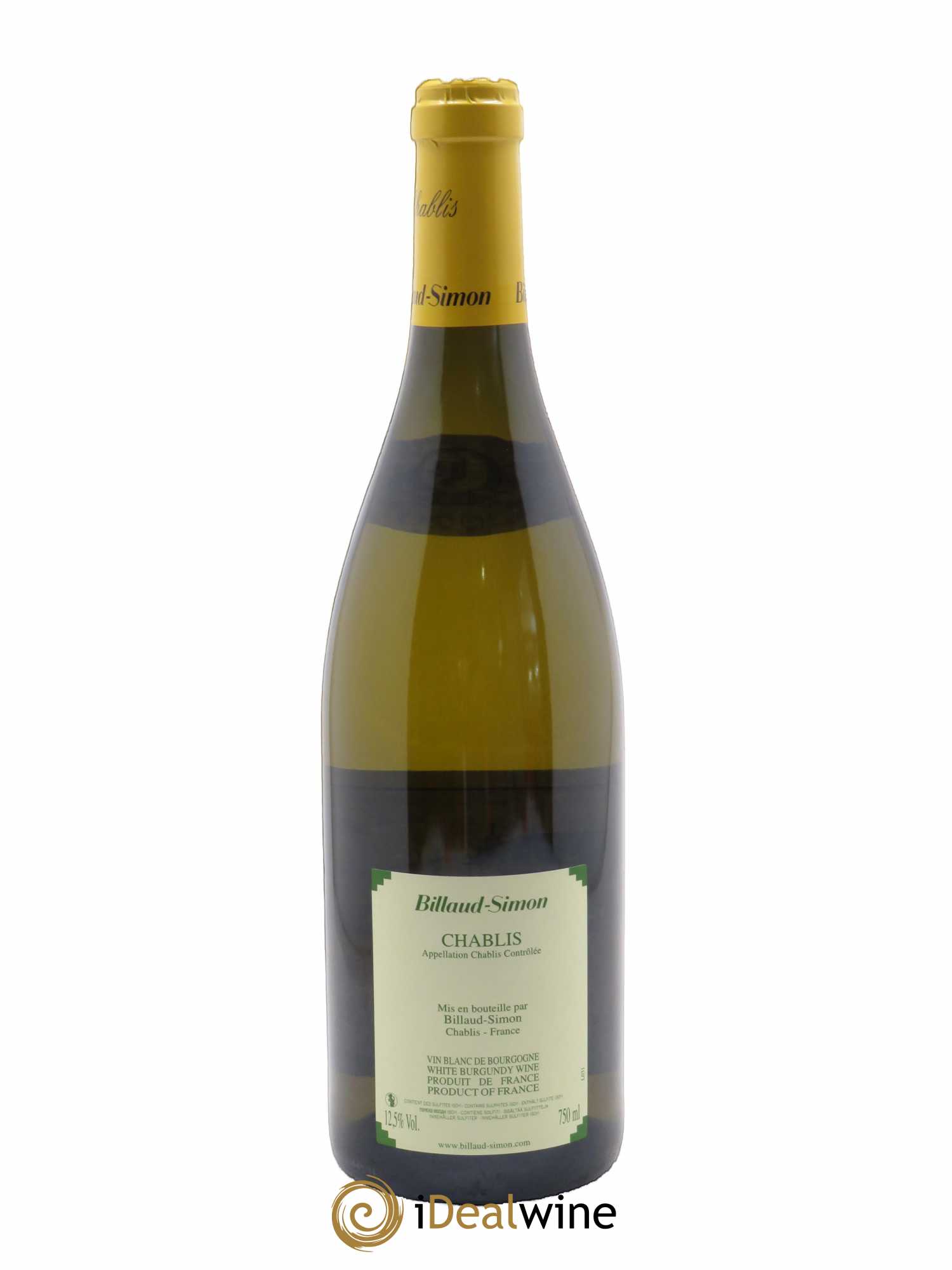 Chablis Billaud-Simon (Domaine) 2020 - Lot de 1 bouteille - 1