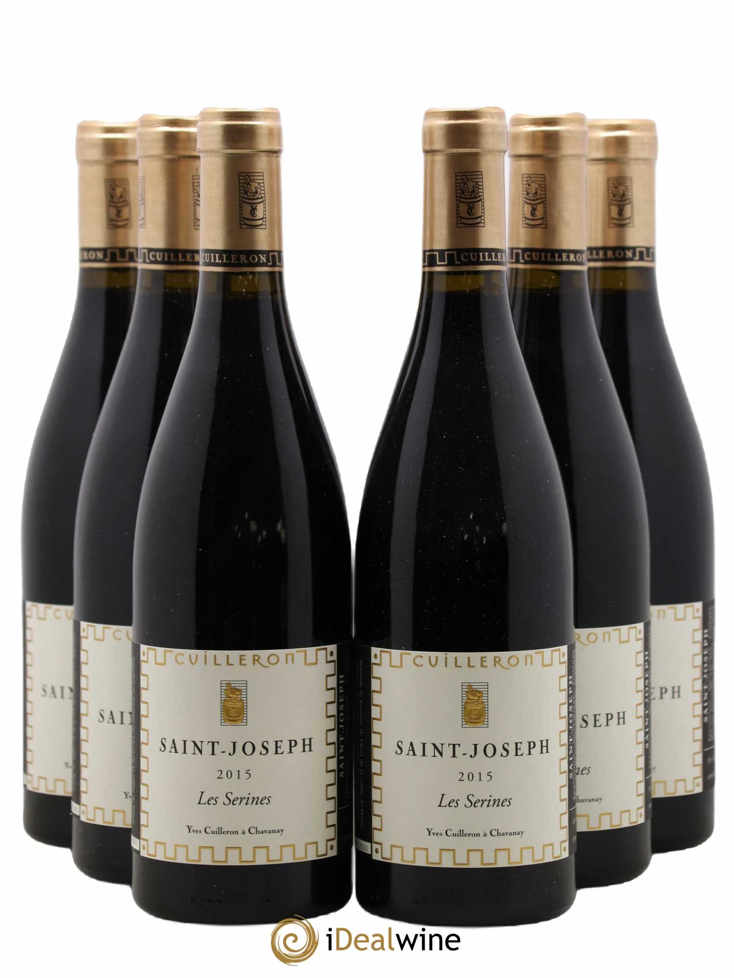 Saint-Joseph Les Serines Yves Cuilleron (Domaine) Tracce di pena 2015 - Lotto di 6 bottiglie - 0