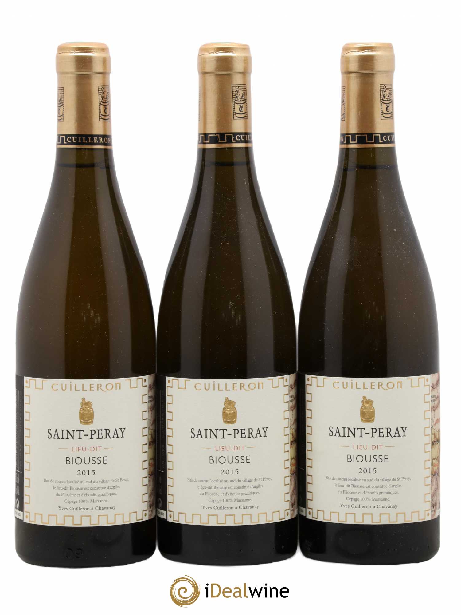 Saint-Péray Biousse Cuilleron 2015 - Posten von 3 Flaschen - 0