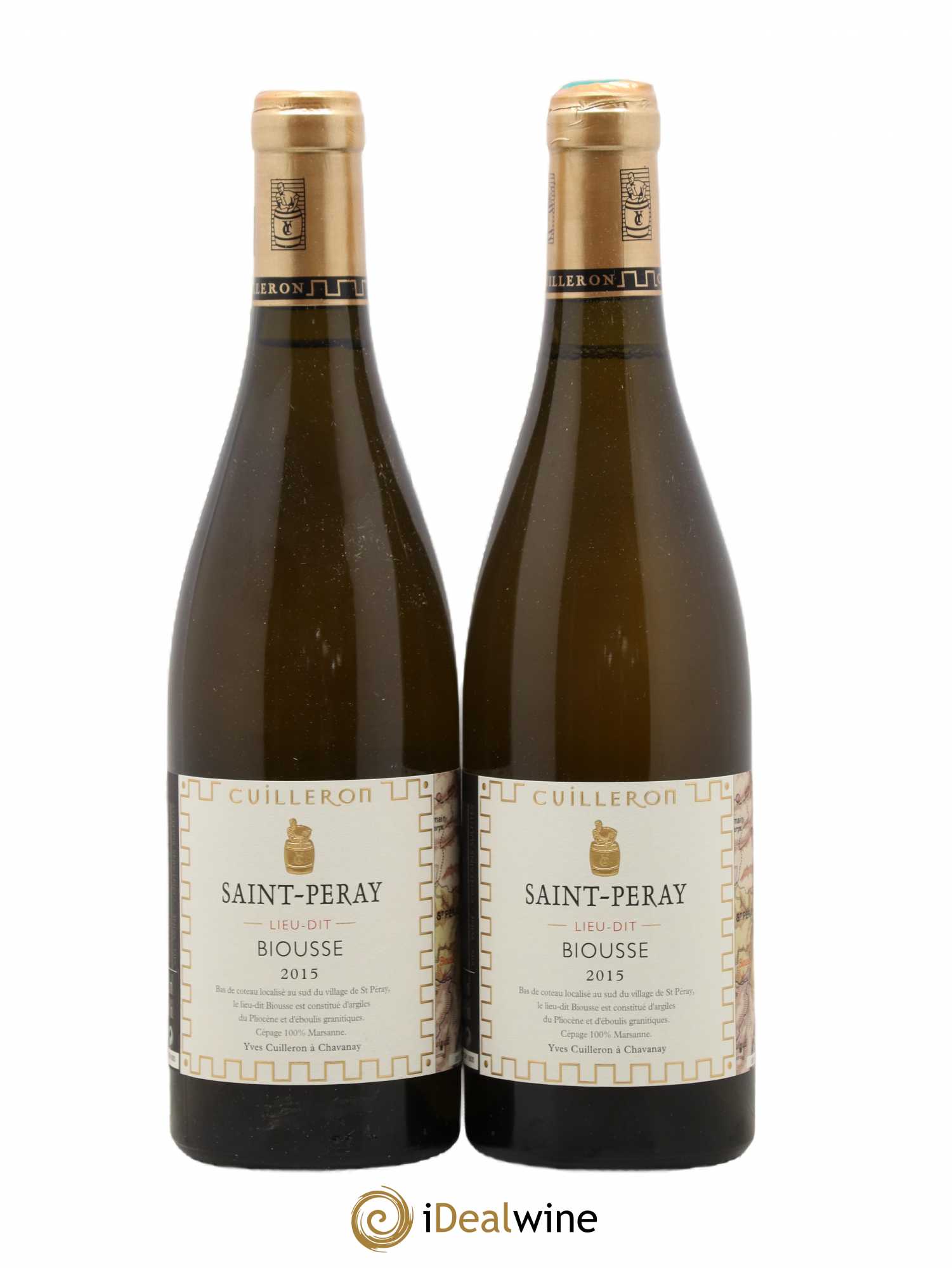 Saint-Péray Biousse Cuilleron 2015 - Lot de 2 bouteilles - 0