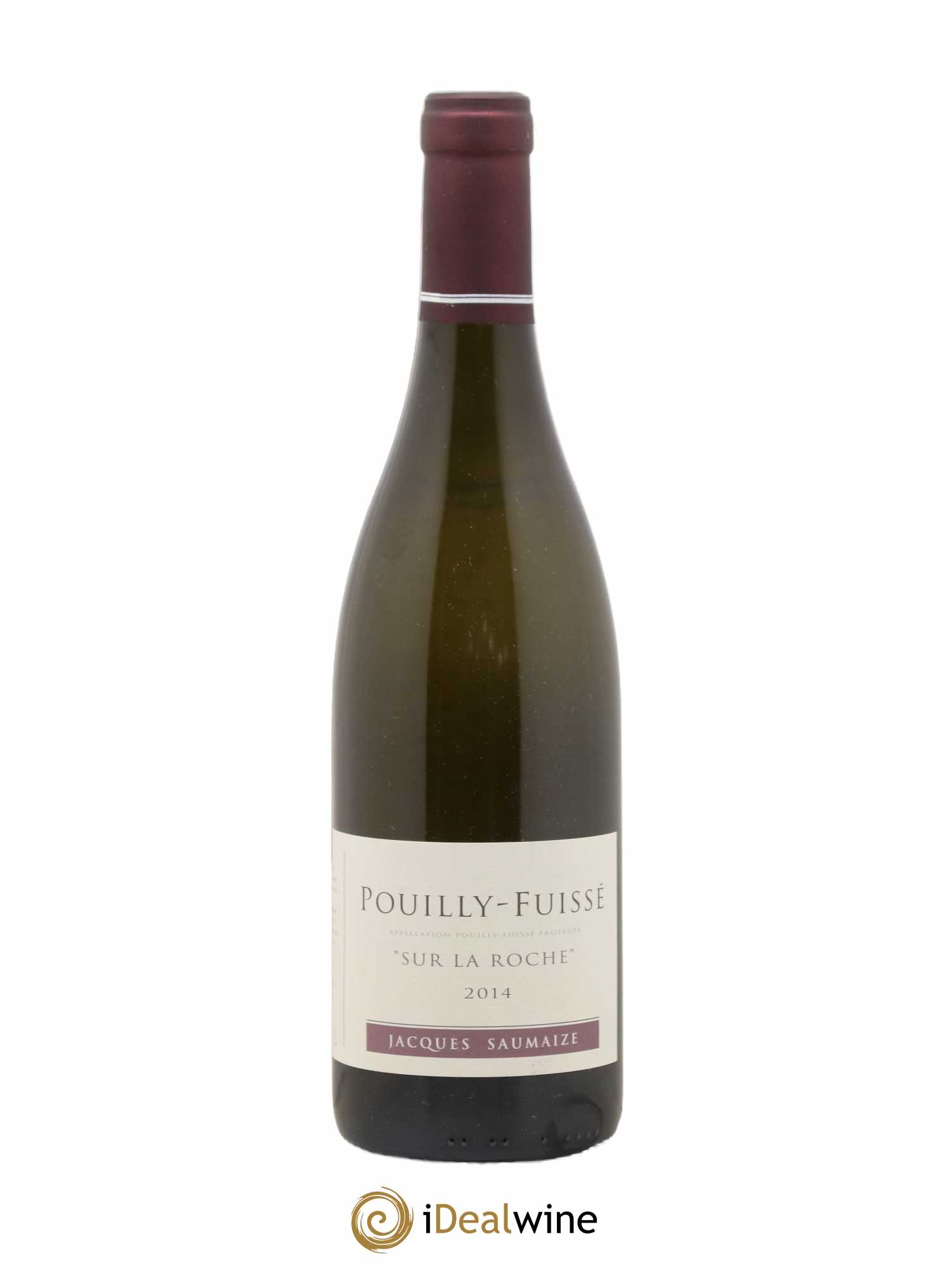 Pouilly-Fuissé Sur la Roche Jacques et Nathalie Saumaize 2014 - Lot de 1 bouteille - 0