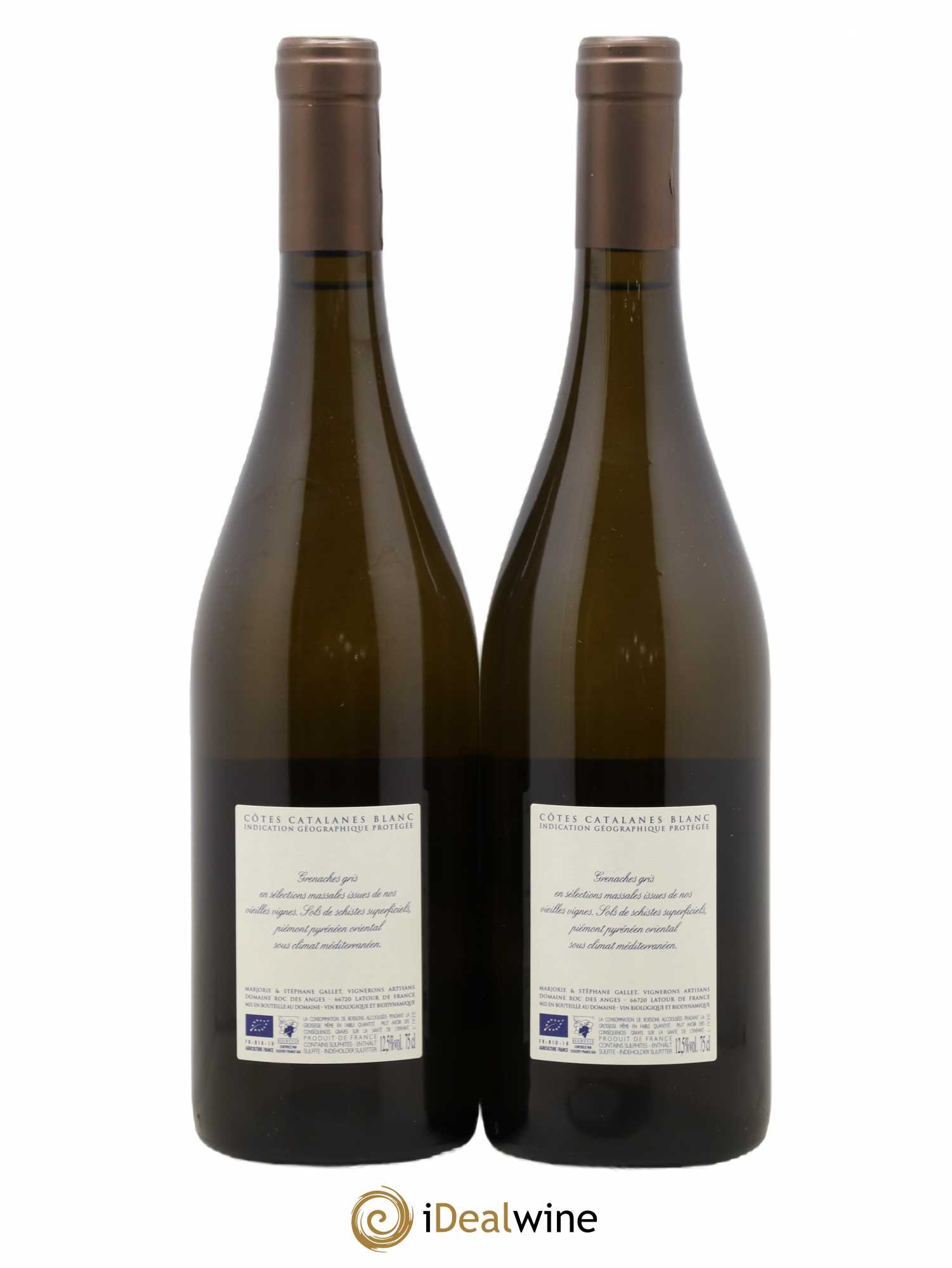 Côtes Catalanes Roc des Anges Iglesia Vella Marjorie et Stéphane Gallet 2020 - Lot de 2 bouteilles - 1