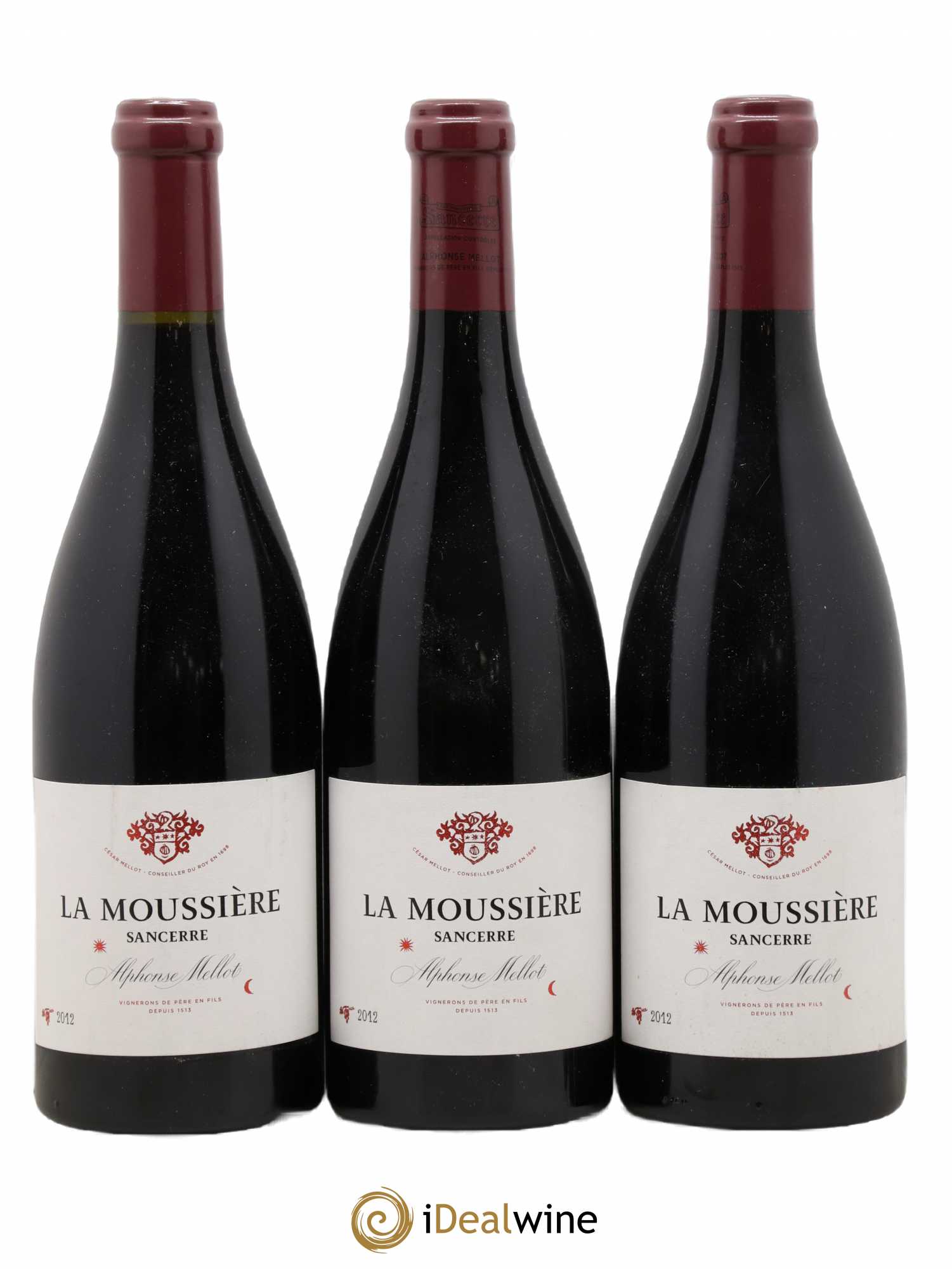 Sancerre La Moussière Alphonse Mellot 2012 - Lot de 3 bouteilles - 0