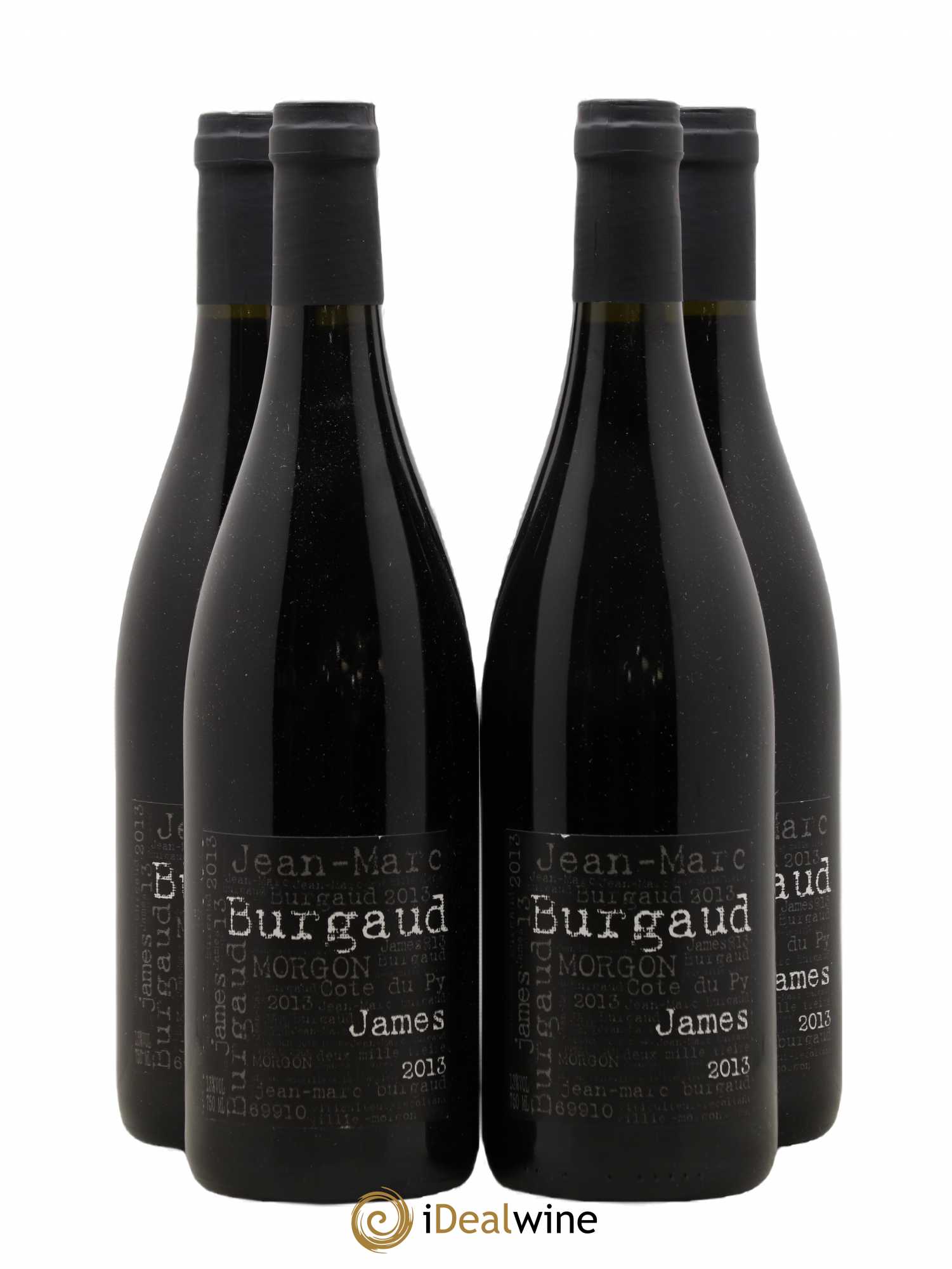 Morgon Côte du Py James Jean-Marc Burgaud (Domaine) 2013 - Lot de 4 bouteilles - 0