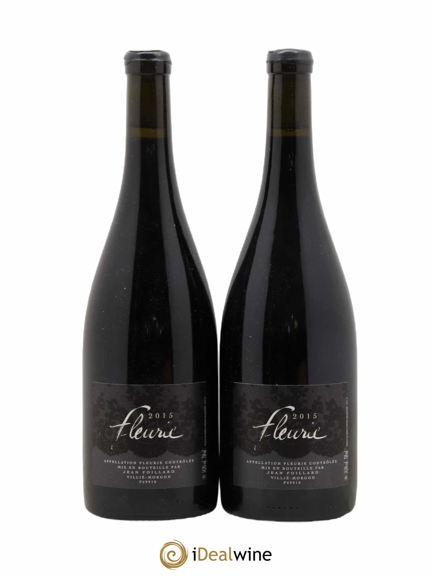 Fleurie Jean Foillard 2015 - Lot de 2 bouteilles - 0