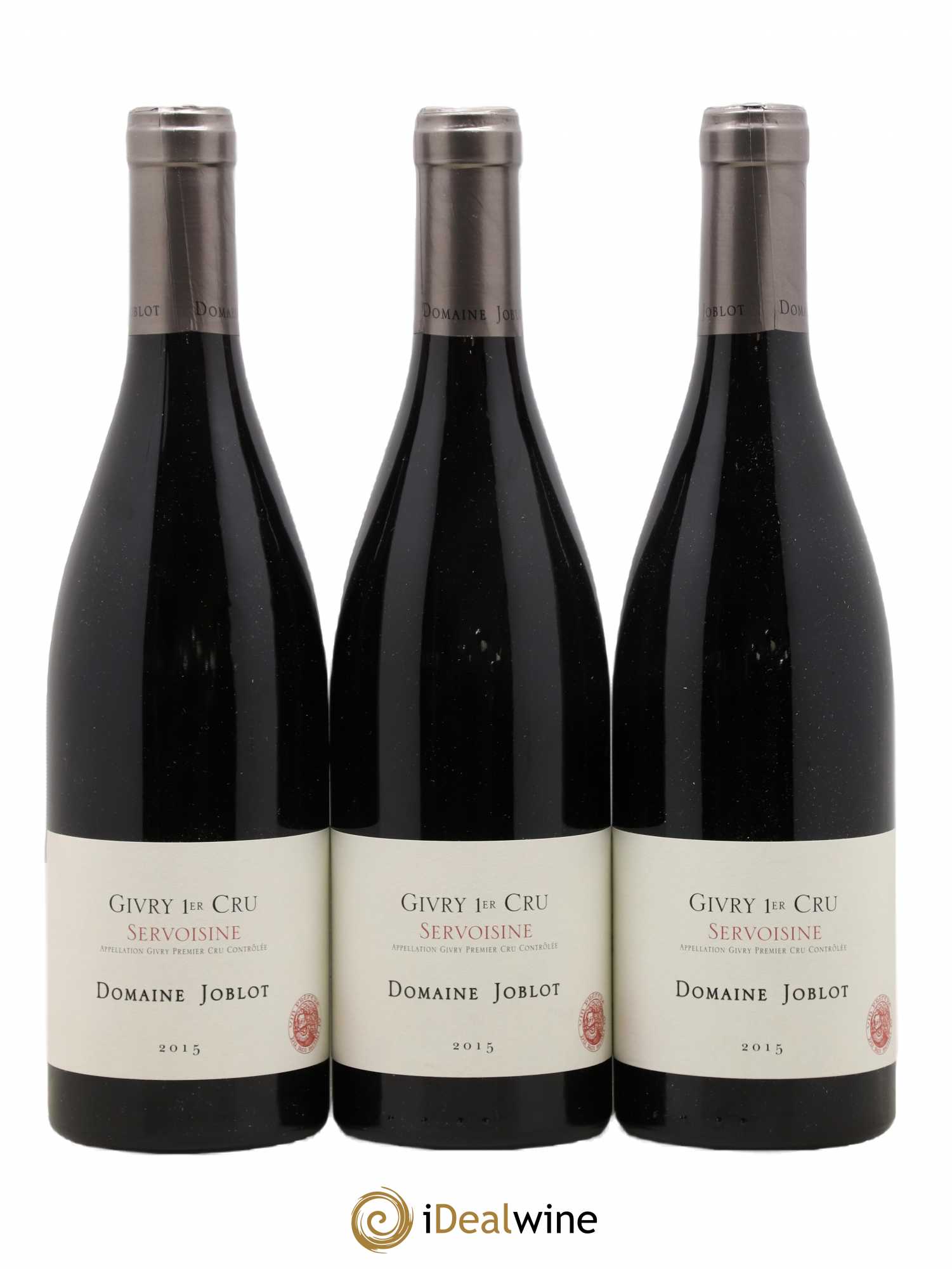 Givry 1er Cru Servoisine Joblot (Domaine) 2015 - Lot de 3 bouteilles - 0