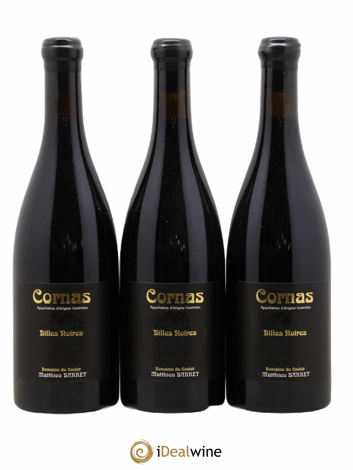 Cornas Billes Noires Coulet (Domaine du) - Matthieu Barret 2016 - Lot de 3 bouteilles - 0