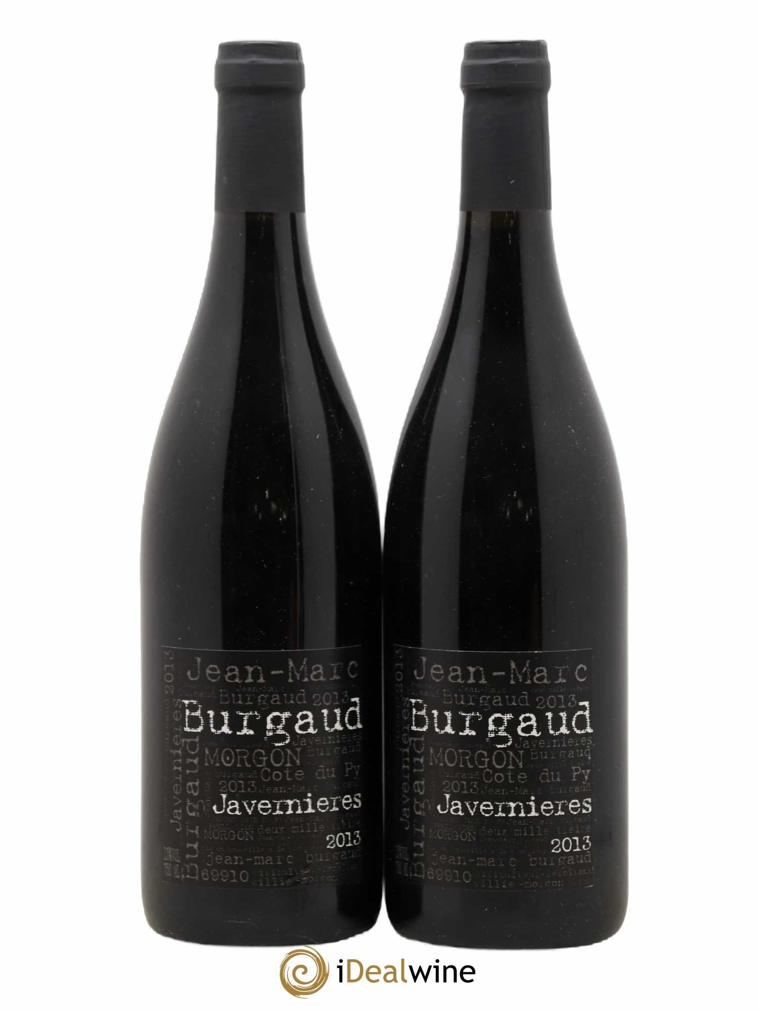 Morgon Côte du Py Javernières Jean-Marc Burgaud (Domaine) 2013 - Lot de 2 bouteilles - 0