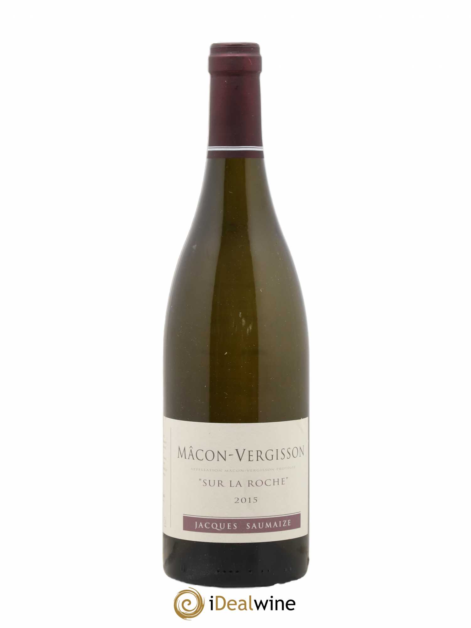 Mâcon Vergisson Sur la Roche Jacques Saumaize 2015 - Posten von 1 Flasche - 0