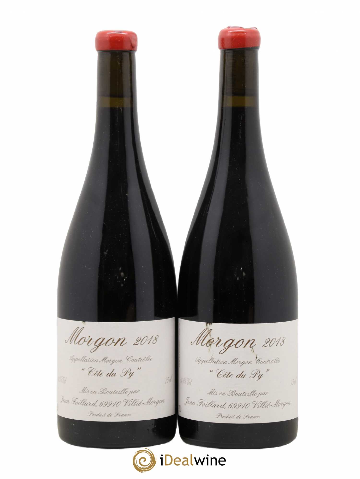 Morgon Côte du Py Jean Foillard 2018 - Lot de 2 bouteilles - 0