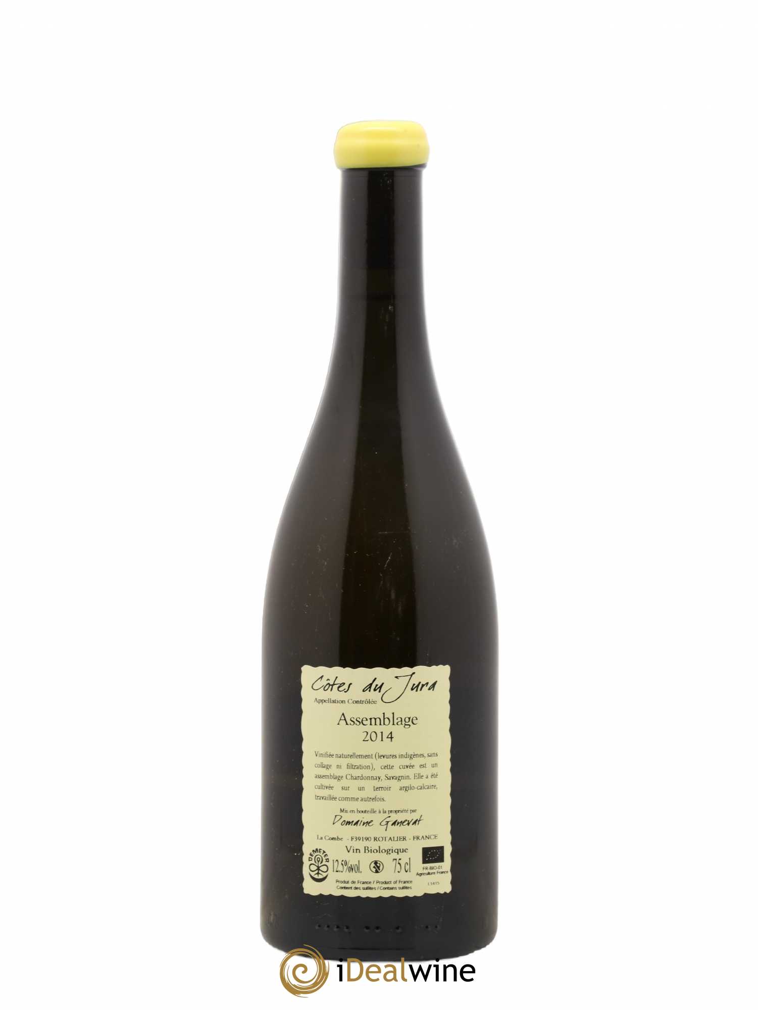 Côtes du Jura Cuvée Orégane Jean-François Ganevat (Domaine) 2014 - Lot de 1 bouteille - 1
