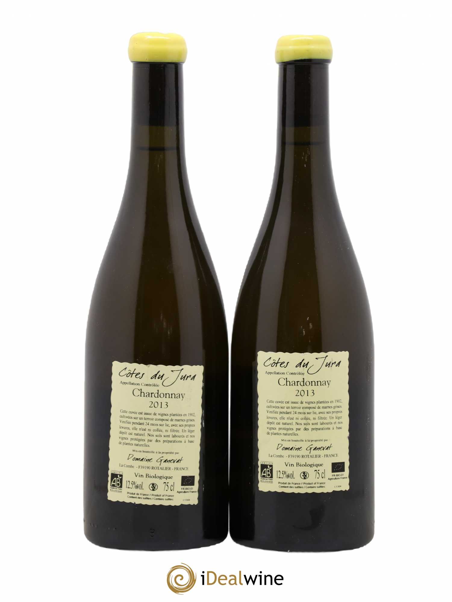 Côtes du Jura Les Chalasses Vieilles Vignes Jean-François Ganevat (Domaine) 2013 - Lot de 2 bouteilles - 1