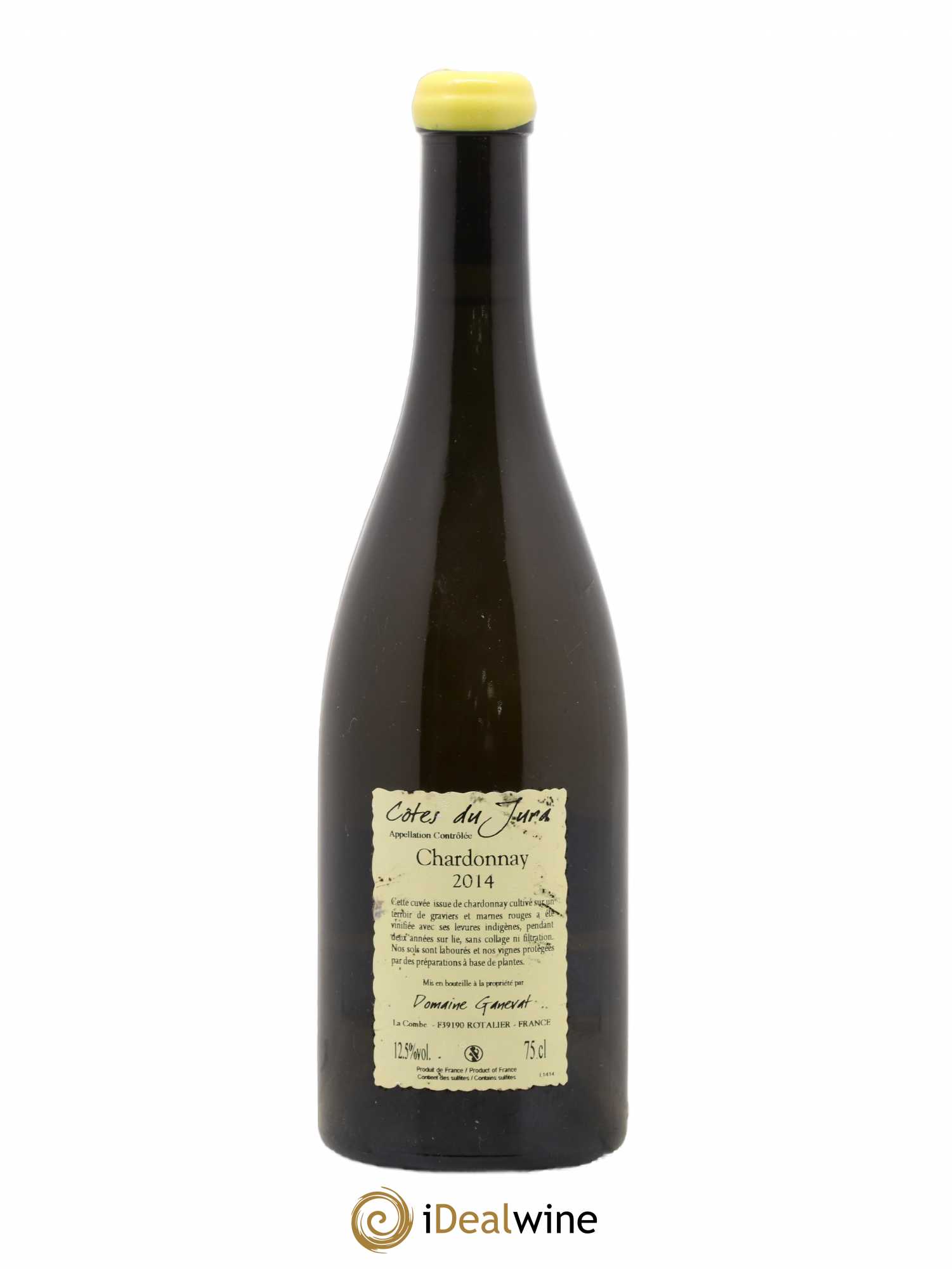 Côtes du Jura Les Gryphées Vieilles Vignes Jean-François Ganevat (Domaine) 2014 - Lot de 1 bouteille - 1