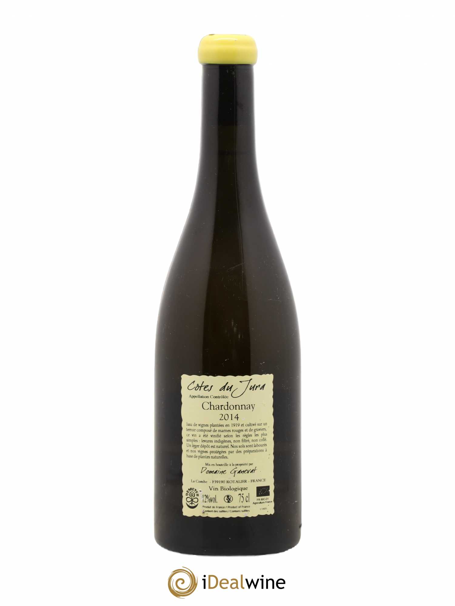 Côtes du Jura Les Grands Teppes Vieilles Vignes Jean-François Ganevat (Domaine) 2014 - Lot de 1 bouteille - 1