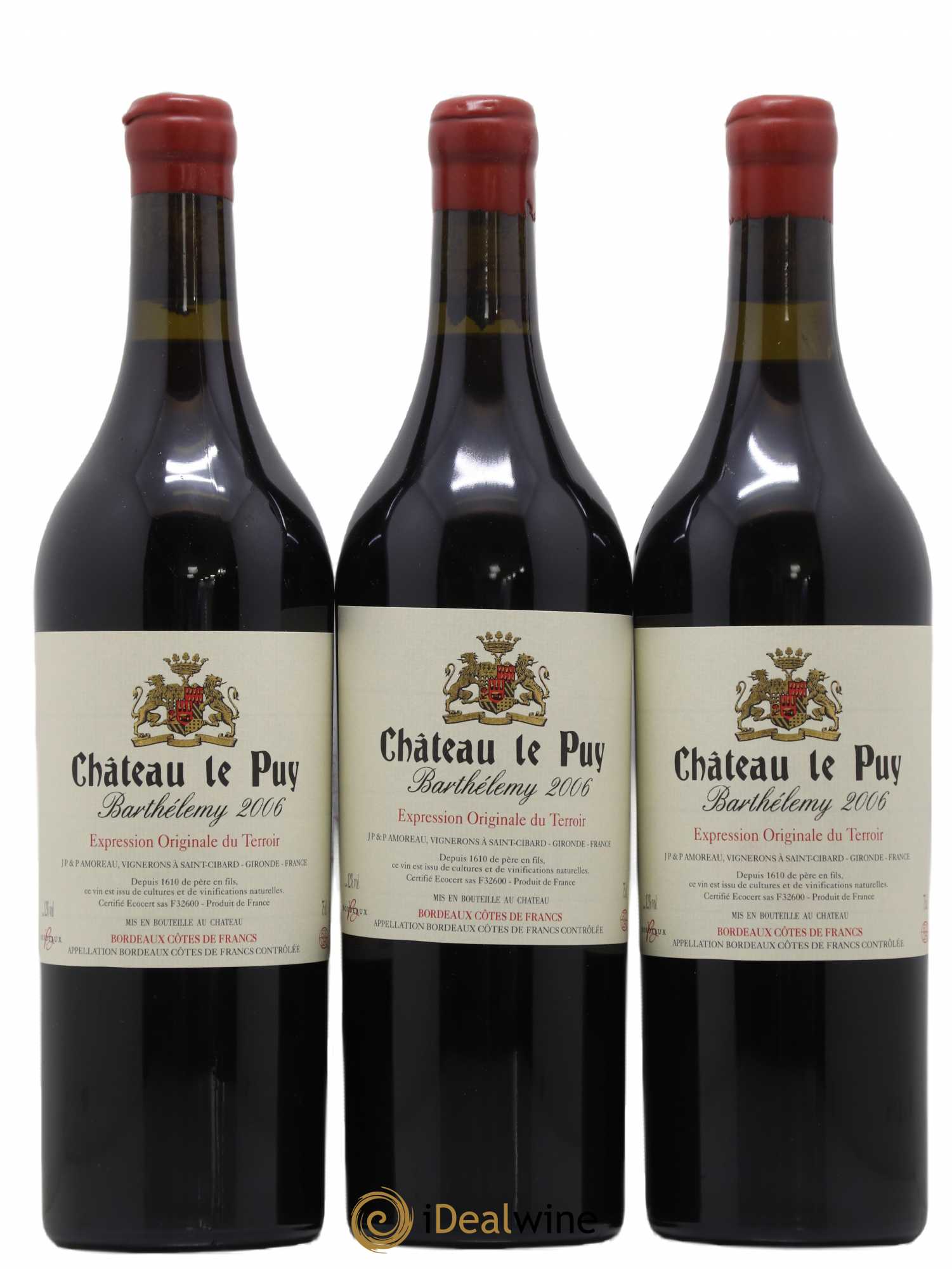 Le Puy - Cuvée Barthélemy 2006 - Lot de 12 bouteilles - 3