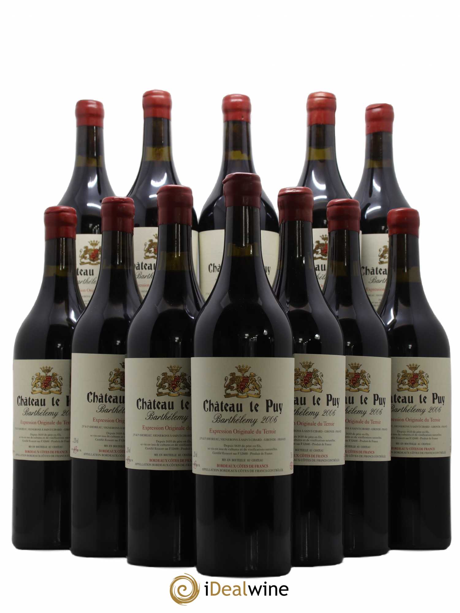 Le Puy - Cuvée Barthélemy 2006 - Lot de 12 bouteilles - 0