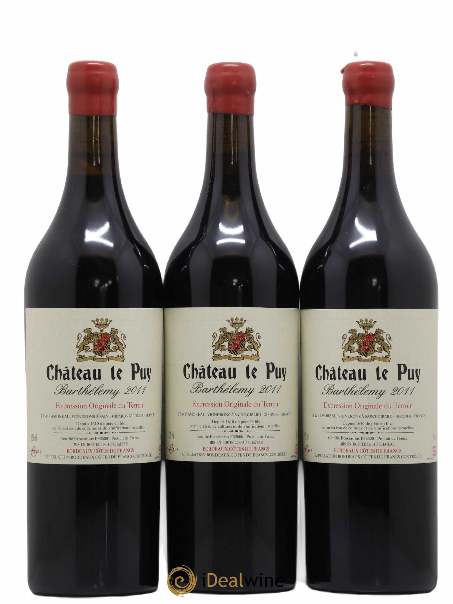 Le Puy - Cuvée Barthélemy 2011 - Lot de 12 bouteilles - 4