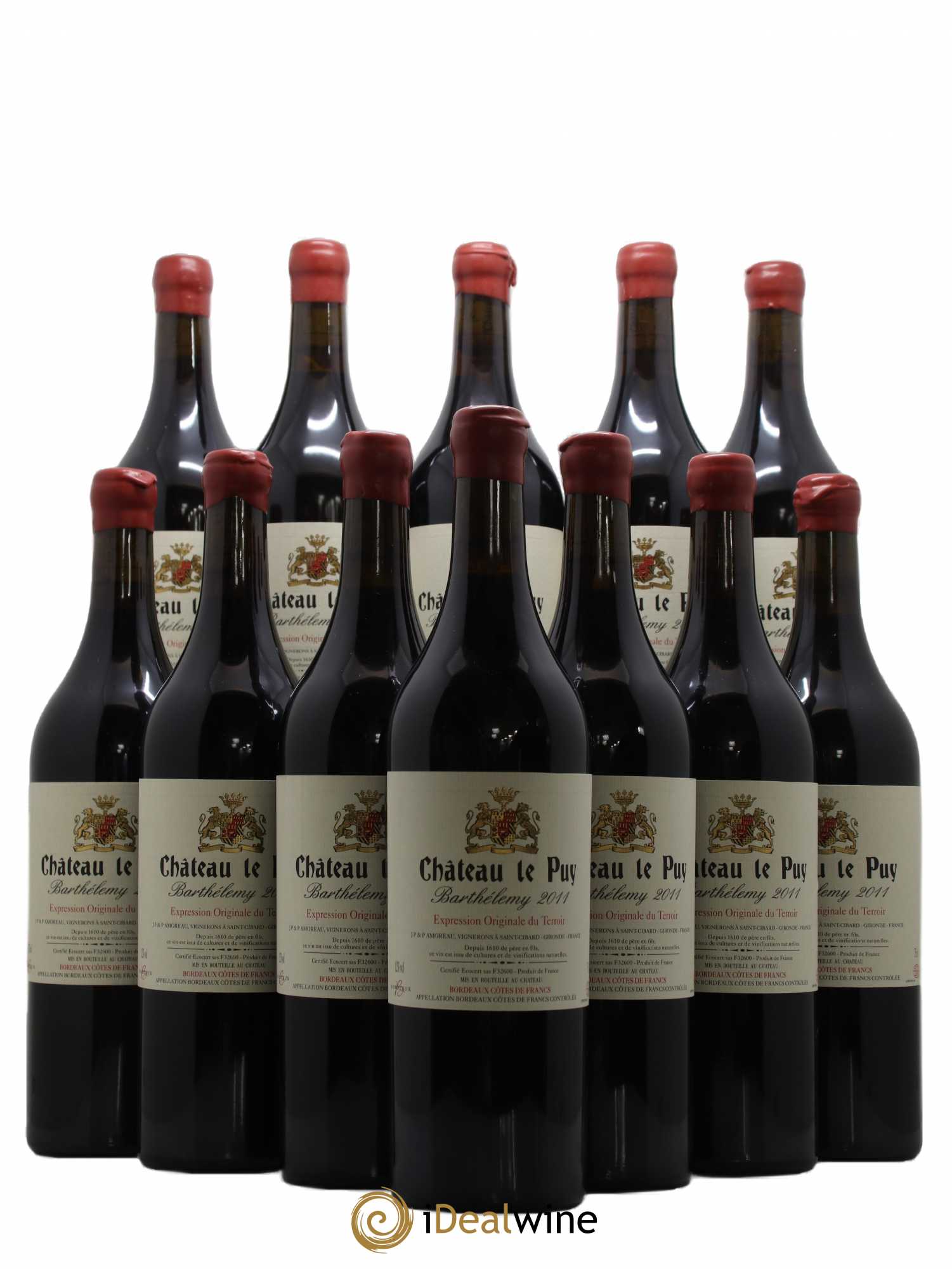 Le Puy - Cuvée Barthélemy 2011 - Lot de 12 bouteilles - 0