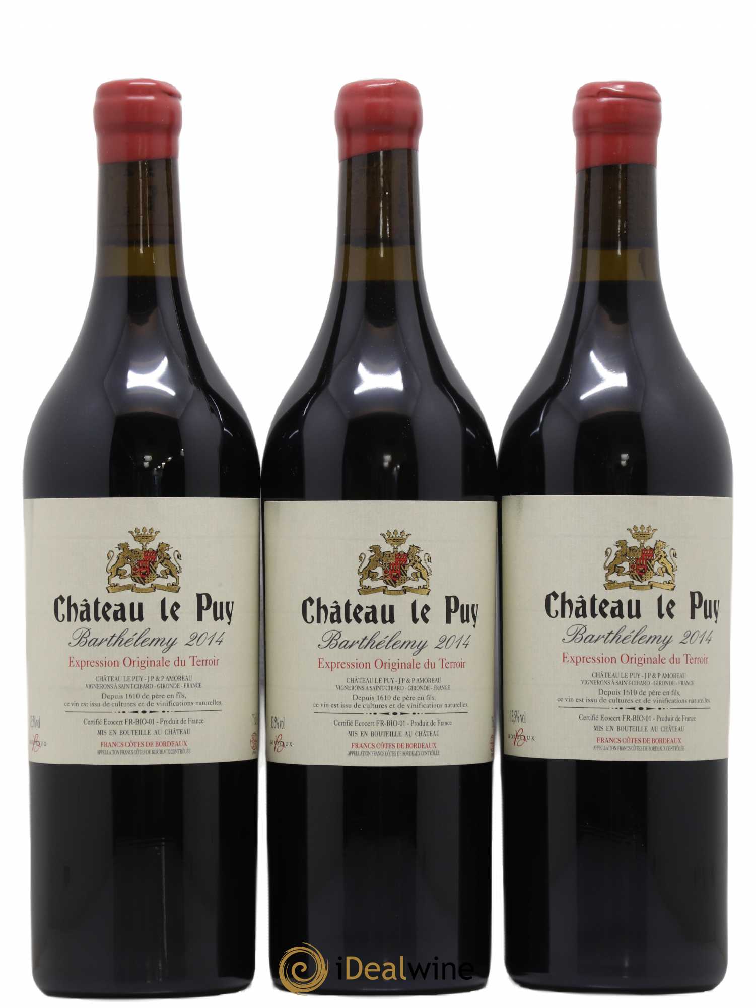 Le Puy - Cuvée Barthélemy 2014 - Lot de 12 bouteilles - 3