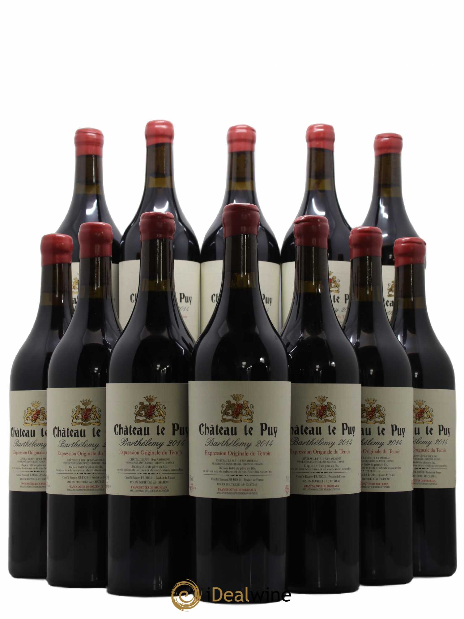 Le Puy - Cuvée Barthélemy 2014 - Lot de 12 bouteilles - 0