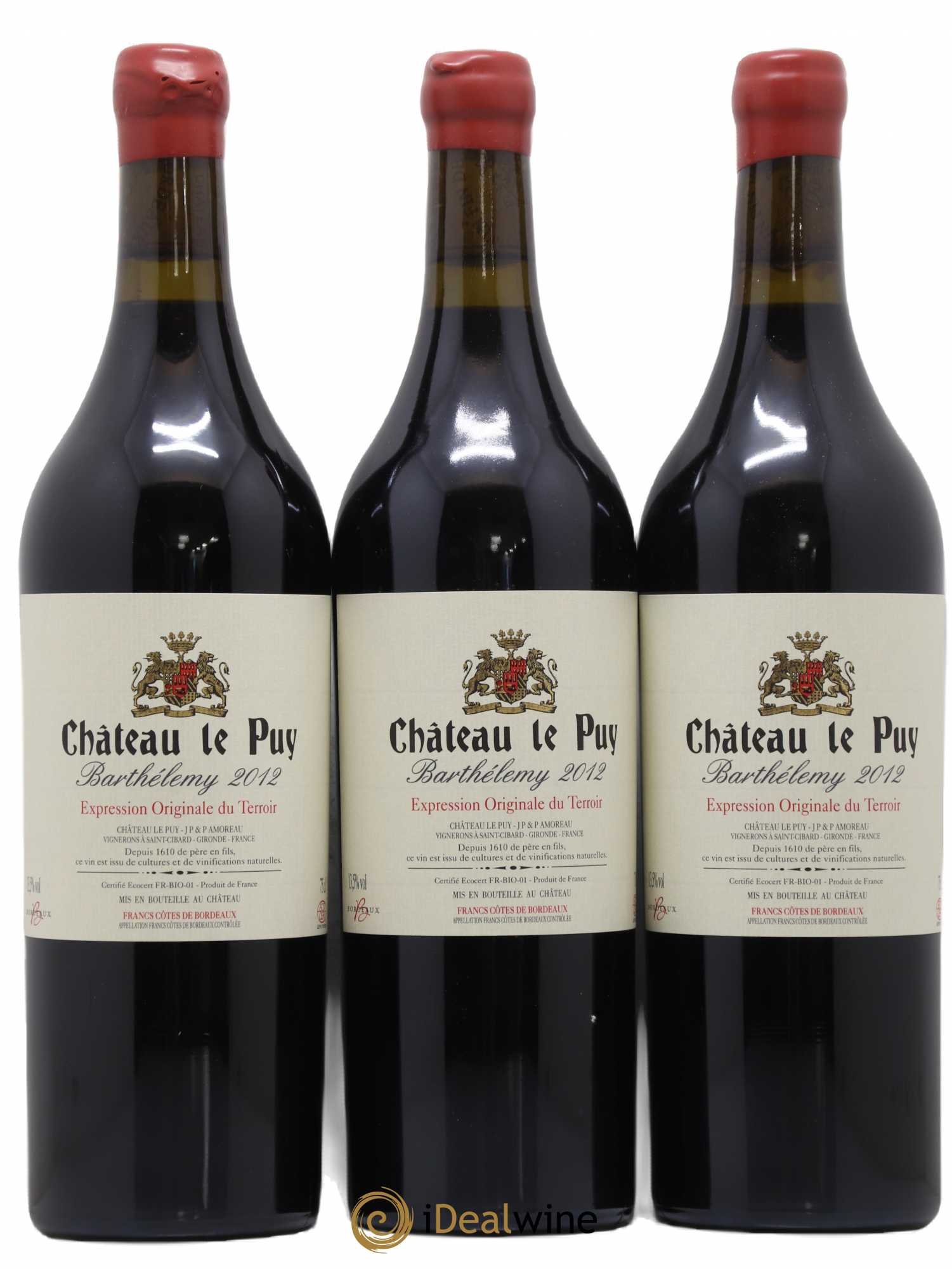 Le Puy - Cuvée Barthélemy 2012 - Lot de 12 bouteilles - 4