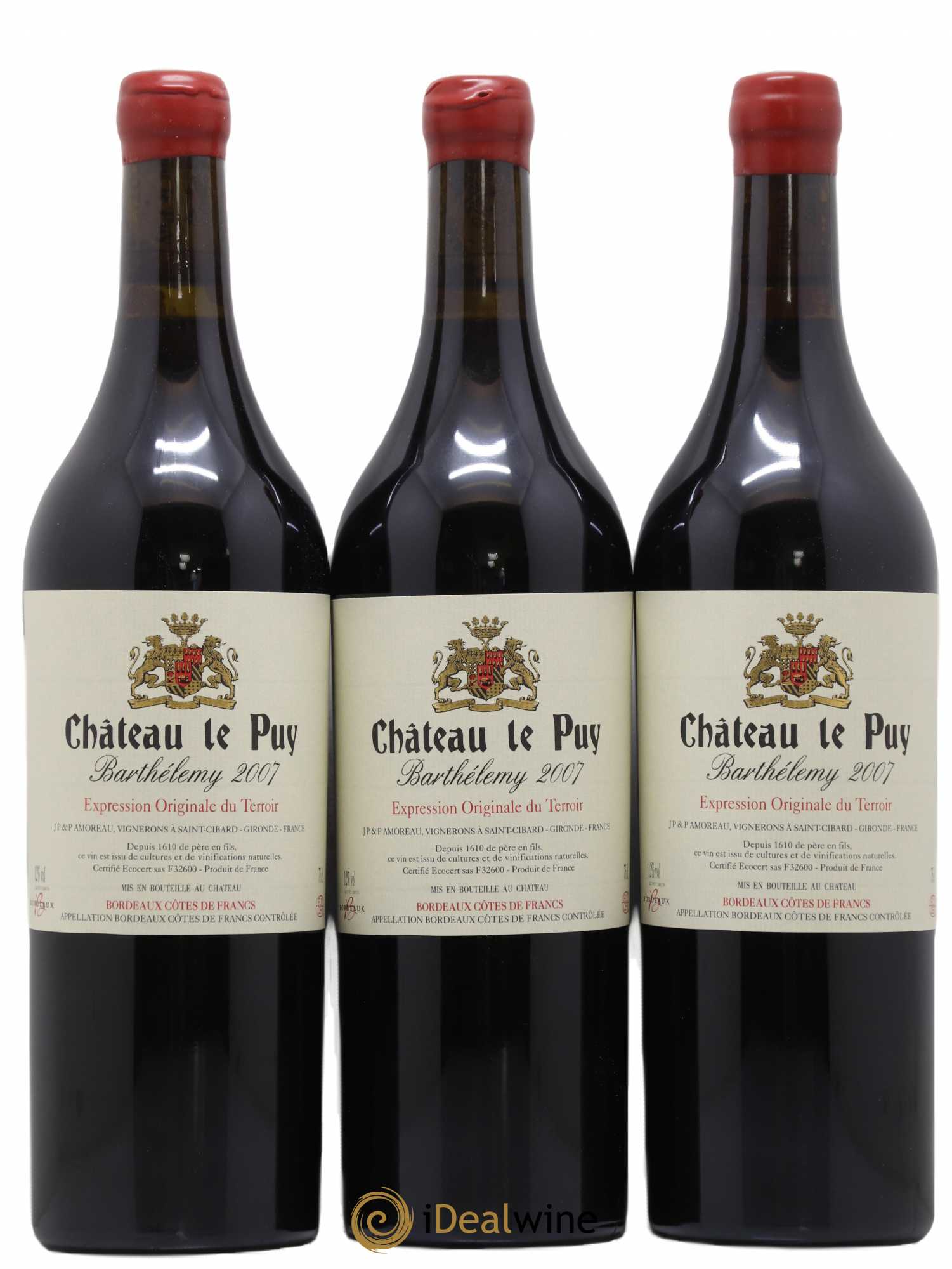Le Puy - Cuvée Barthélemy 2007 - Lot of 12 bottles - 2