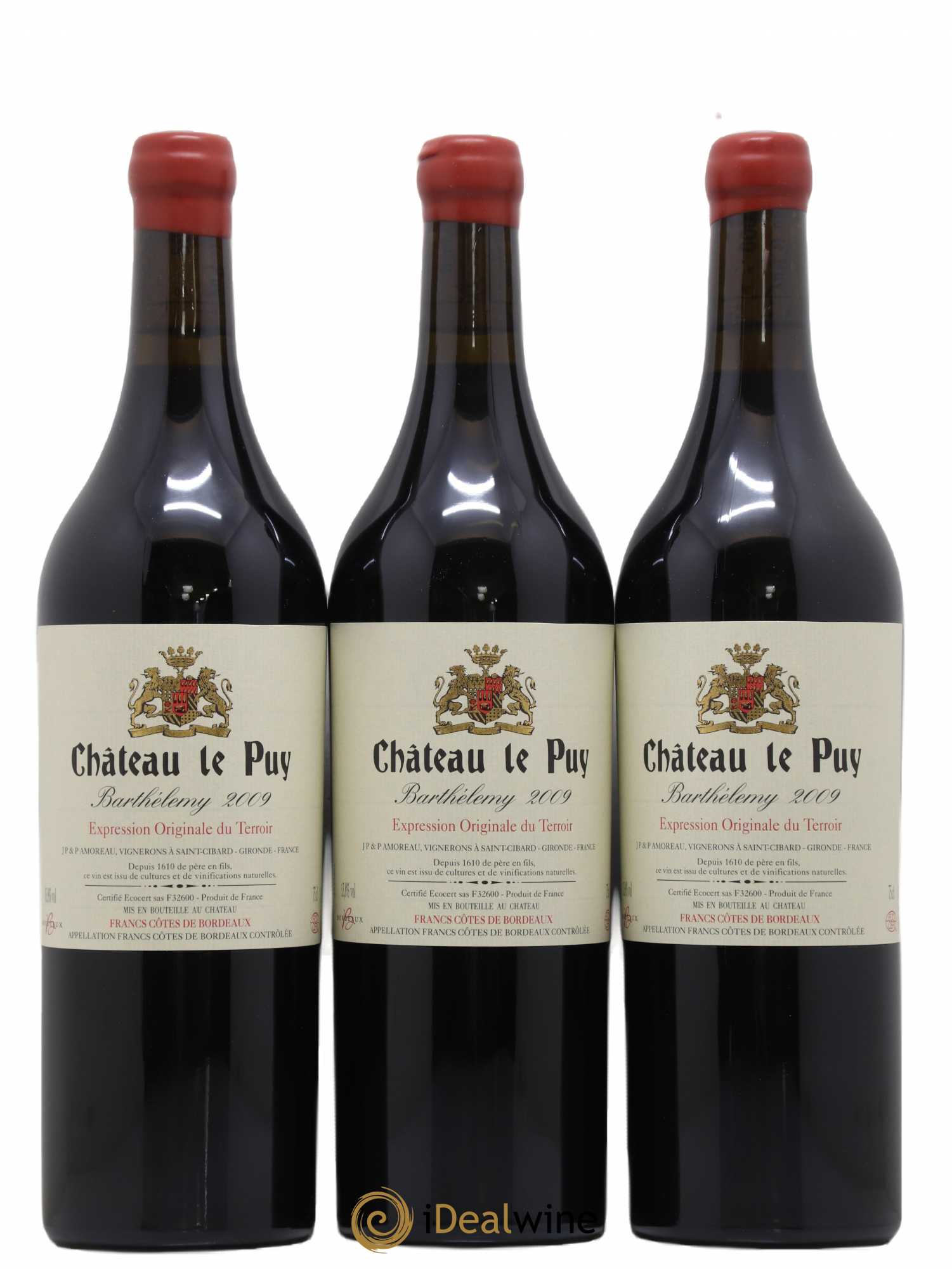 Le Puy - Cuvée Barthélemy 2009 - Lot de 12 bouteilles - 4