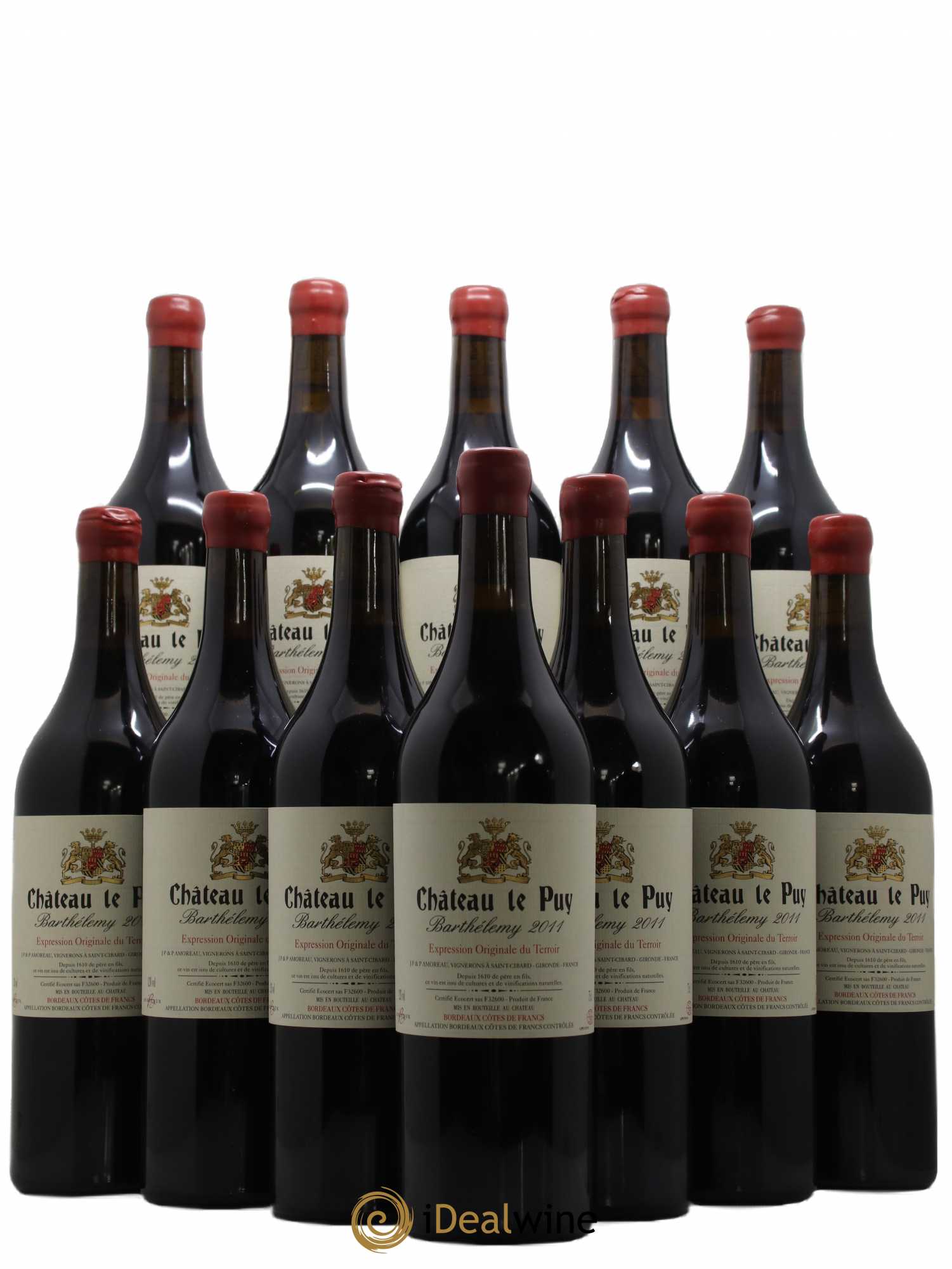 Le Puy - Cuvée Barthélemy 2011 - Lot de 12 bouteilles - 0