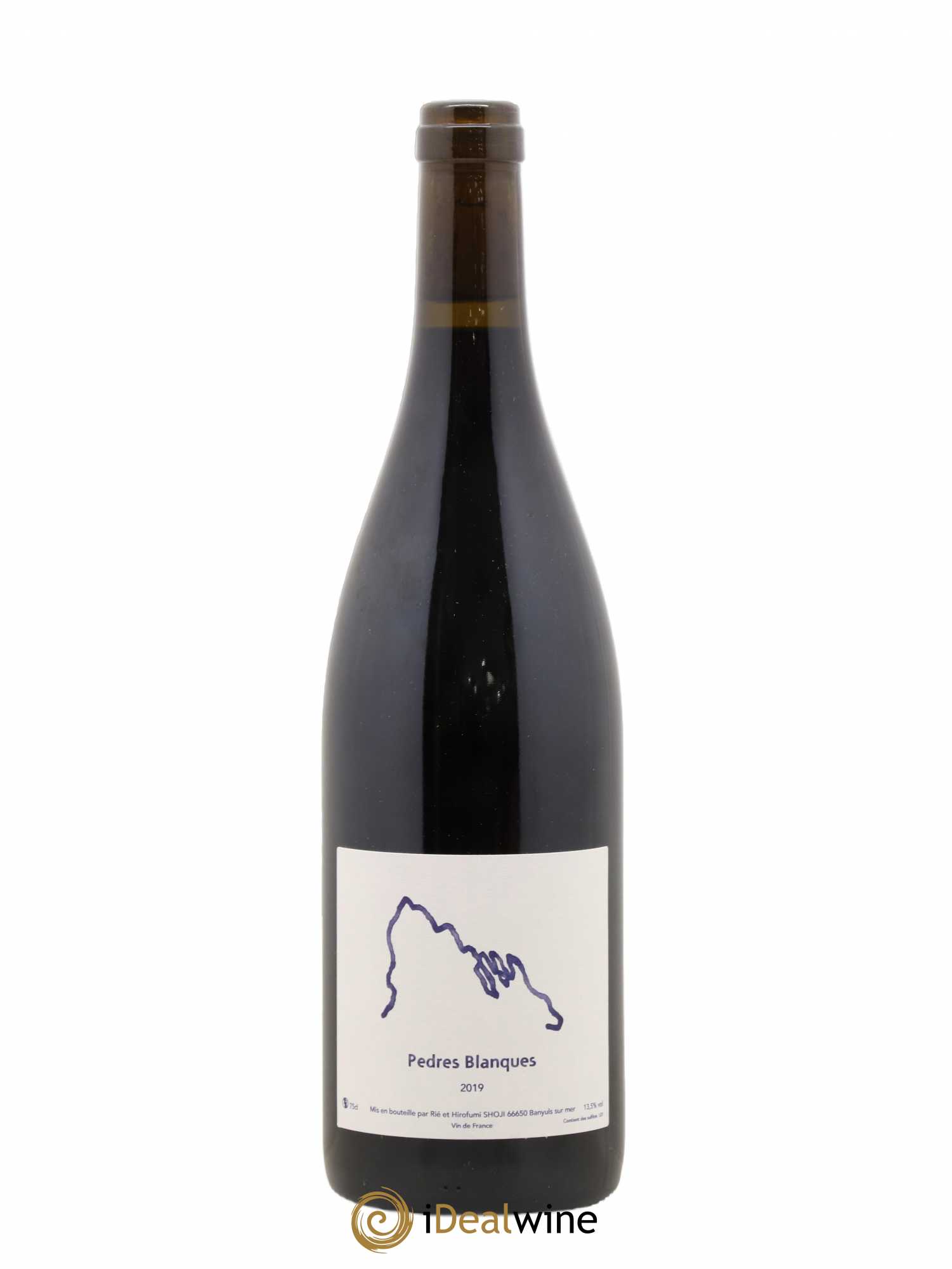 Vin de France Pedres Blanques Rié et Hirofumi Shoji 2019 - Lot de 1 bouteille - 0