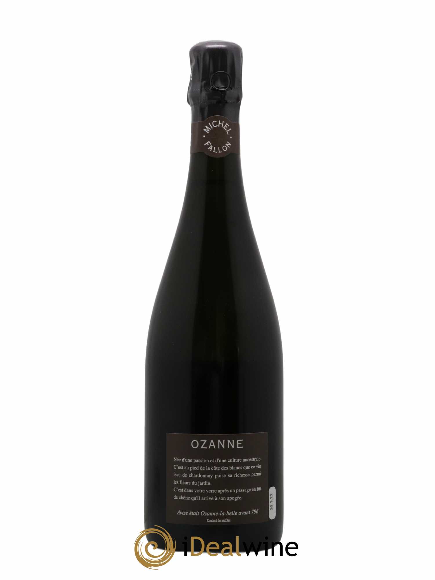 Champagne Brut Grand Cru Blanc de Blancs Ozanne Michel Fallon - Lotto di 1 bottiglia - 1