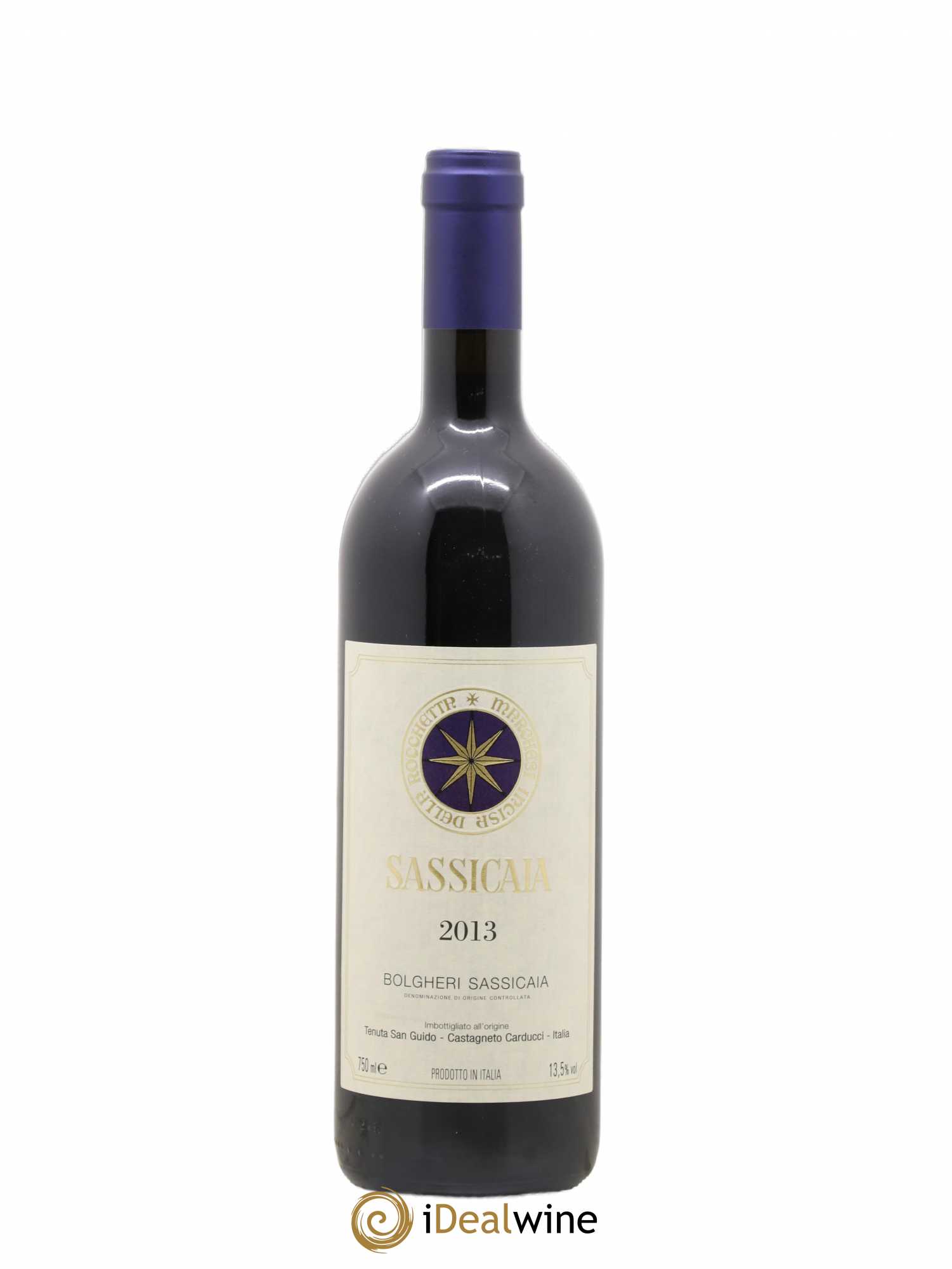 Bolgheri DOC Sassicaia Tenuta San Guido 2013 - Lot de 1 bouteille - 0