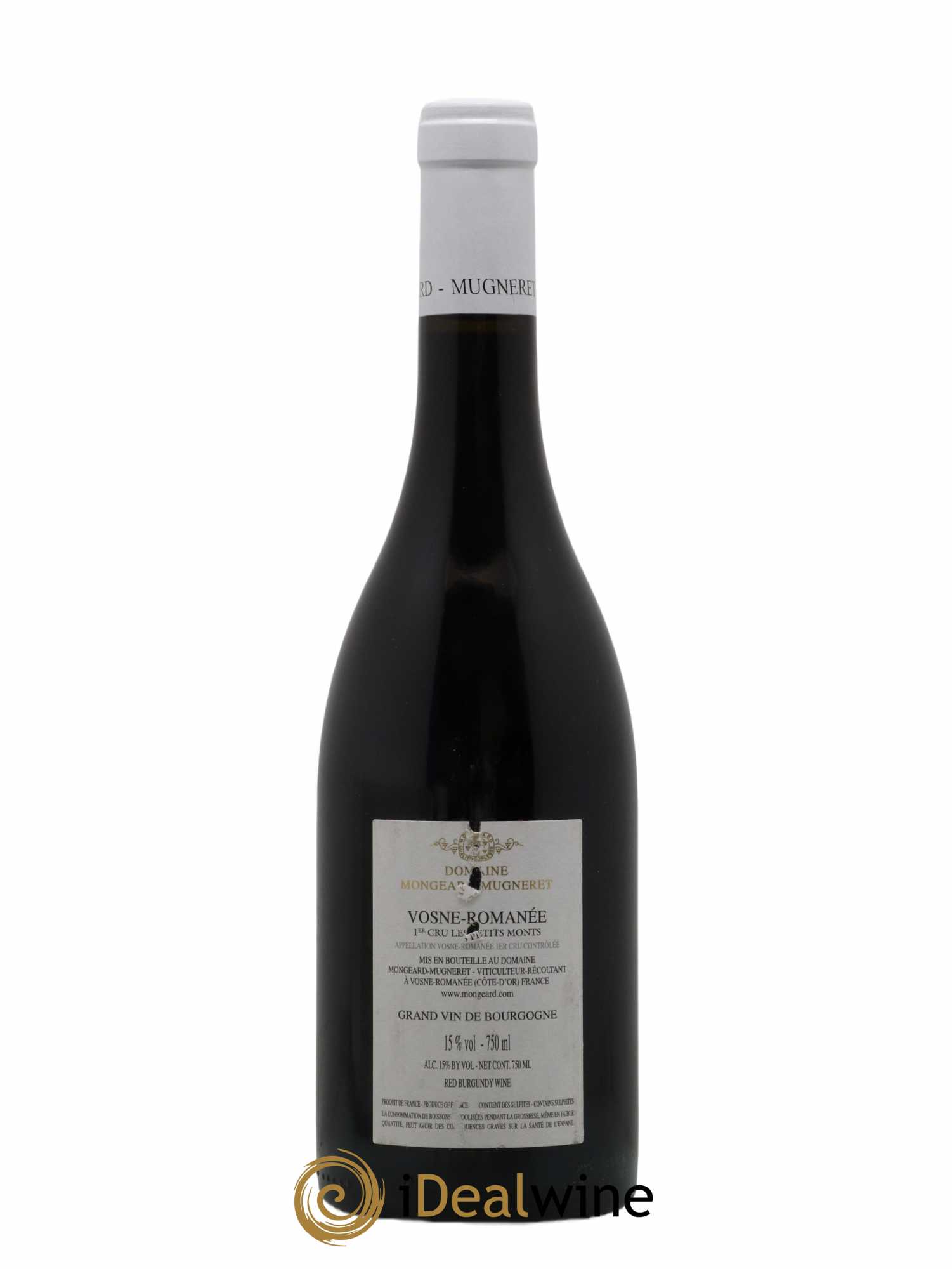 Vosne-Romanée 1er Cru Les Petits Monts Mongeard-Mugneret (Domaine) 2018 - Lot de 1 bouteille - 1