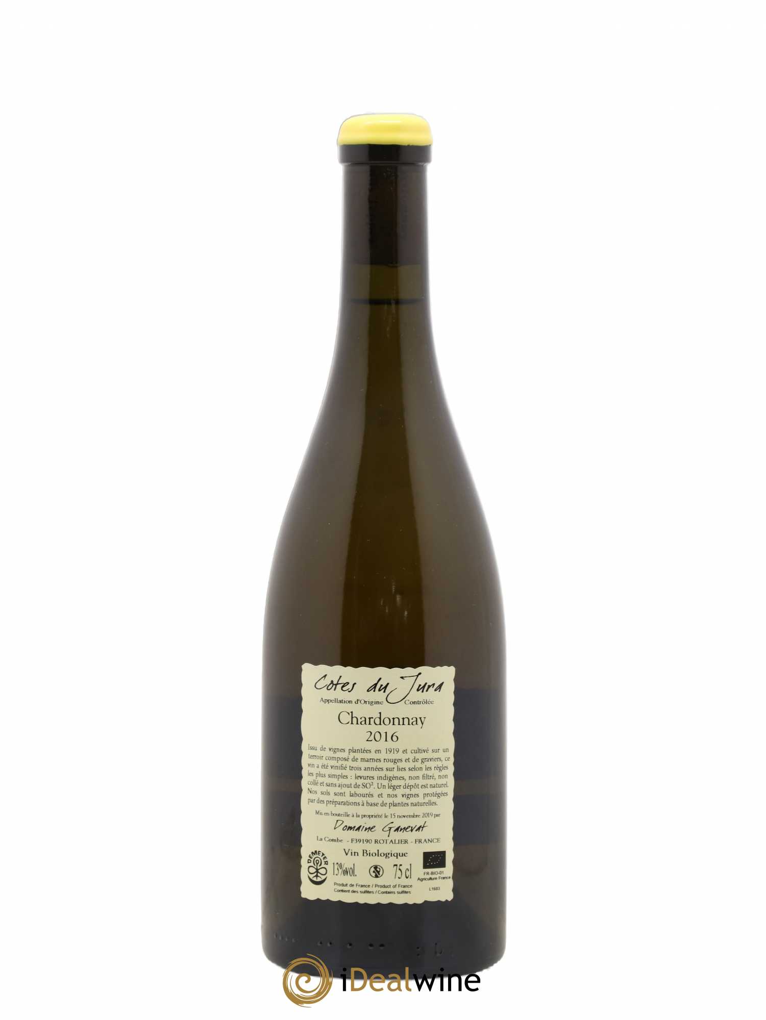 Côtes du Jura Les Grands Teppes Vieilles Vignes Jean-François Ganevat (Domaine) 2016 - Lot de 1 bouteille - 1