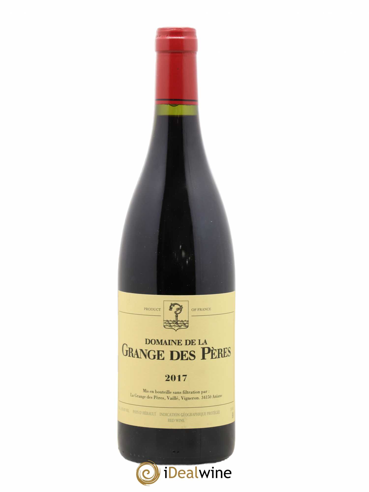 Pays d'Hérault Grange des Pères Laurent Vaillé 2017 - Lot de 1 bouteille - 0