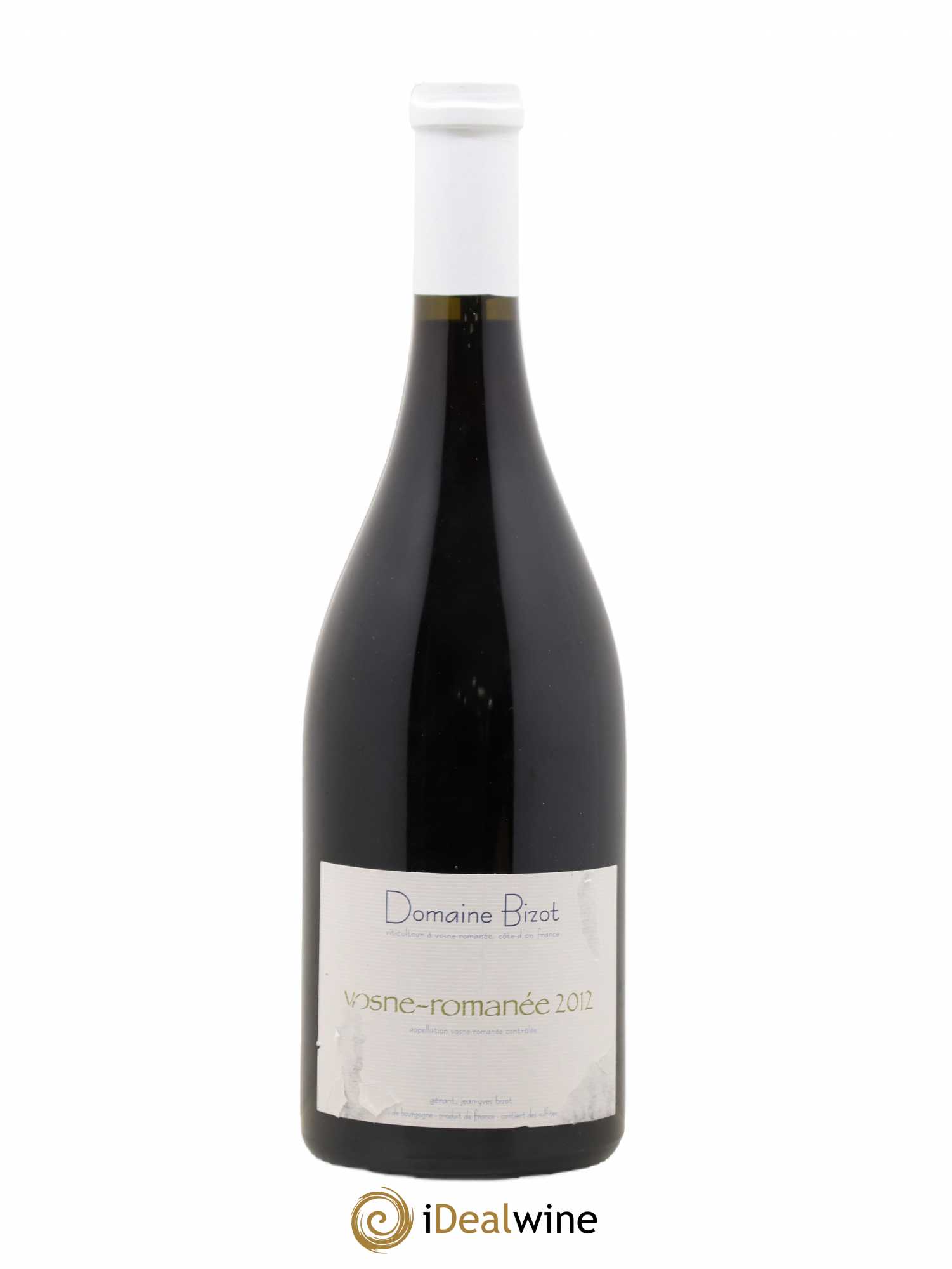 Vosne-Romanée Bizot (Domaine) 2012 - Lot de 1 bouteille - 0
