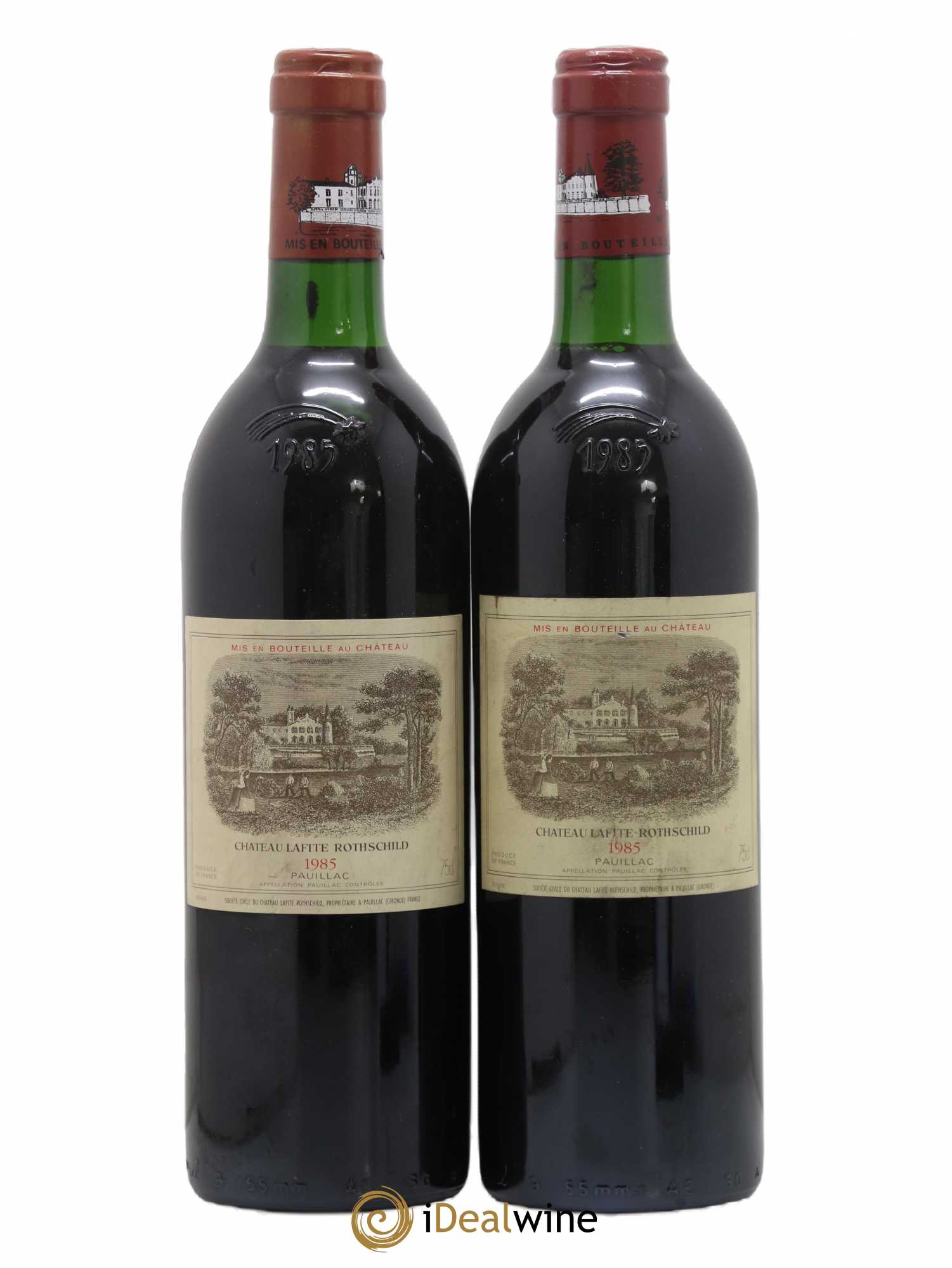 Château Lafite Rothschild 1er Grand Cru Classé 1985 - Lot de 2 bouteilles - 0