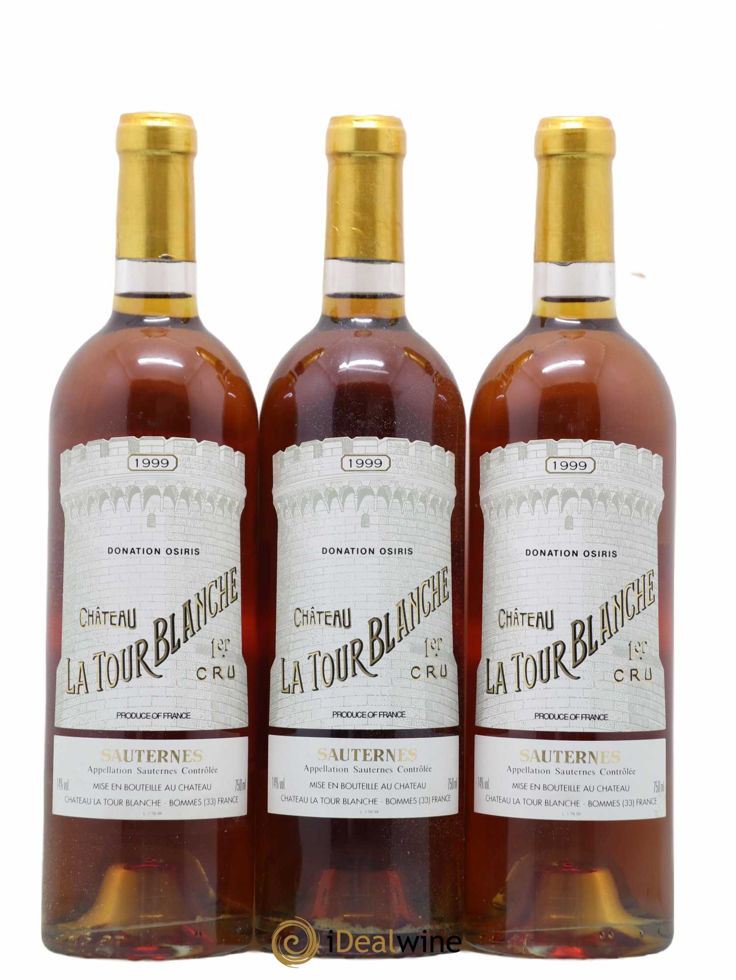 Château la Tour Blanche 1er Grand Cru Classé 1999 - Lotto di 6 bottiglie - 1