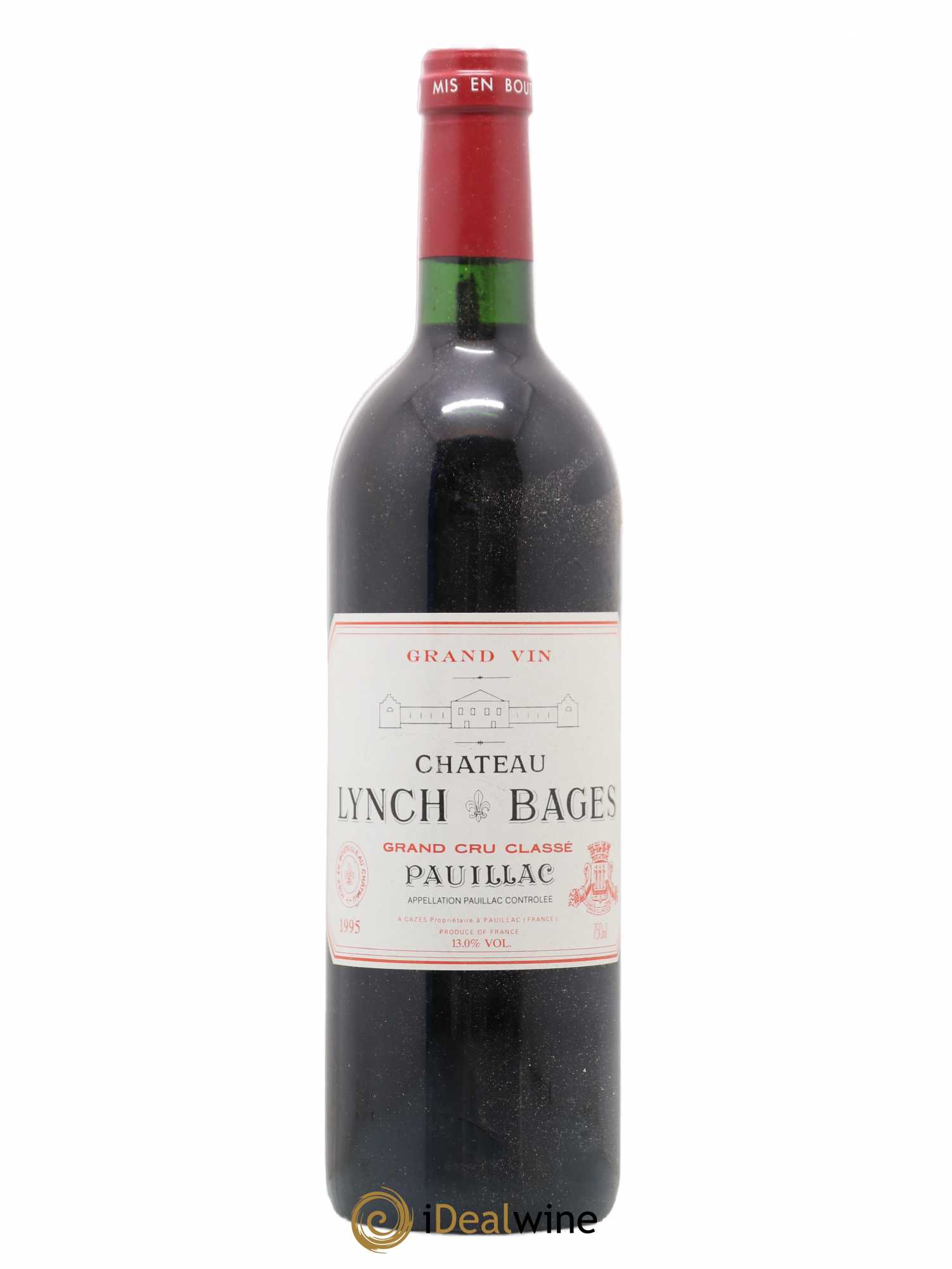 Château Lynch Bages 5ème Grand Cru Classé 1995 - Lot de 1 bouteille - 0