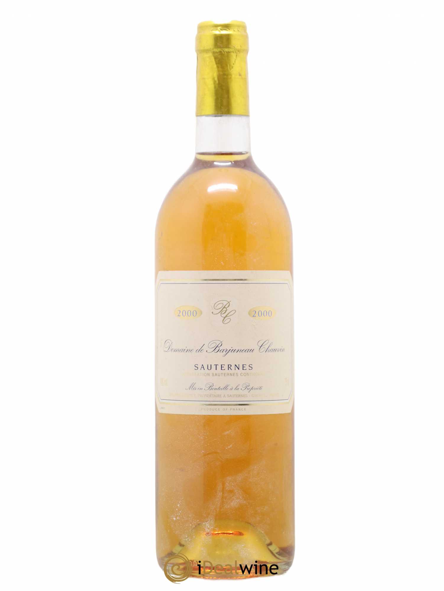 Sauternes Domaine Barjuneau Chauvin 2000 - Posten von 1 Flasche - 0