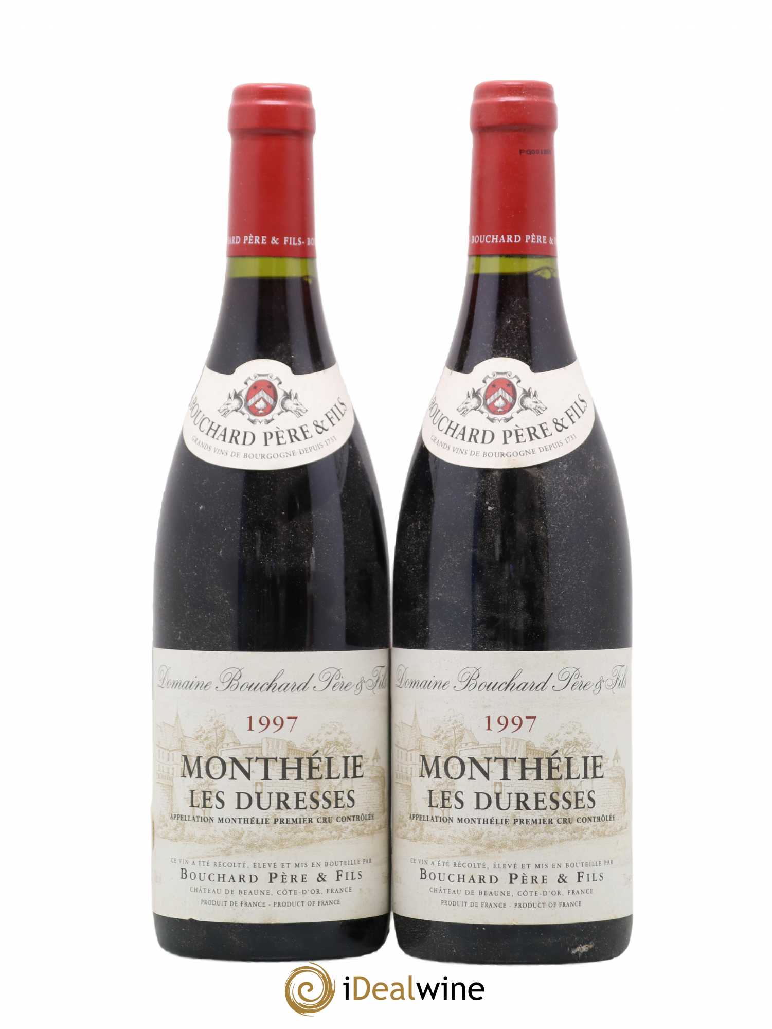 Monthélie 1er Cru Les Duresses Bouchard Père & Fils 1997 - Lot de 2 bouteilles - 0