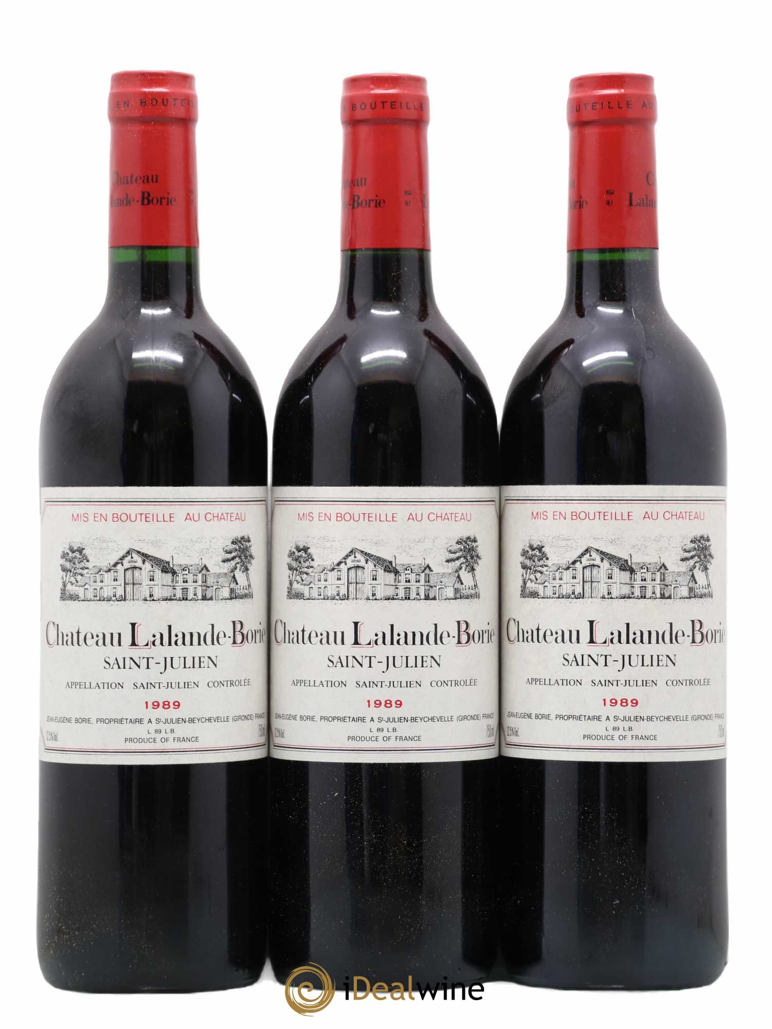 Château Lalande Borie 1989 - Lot de 6 bouteilles - 2