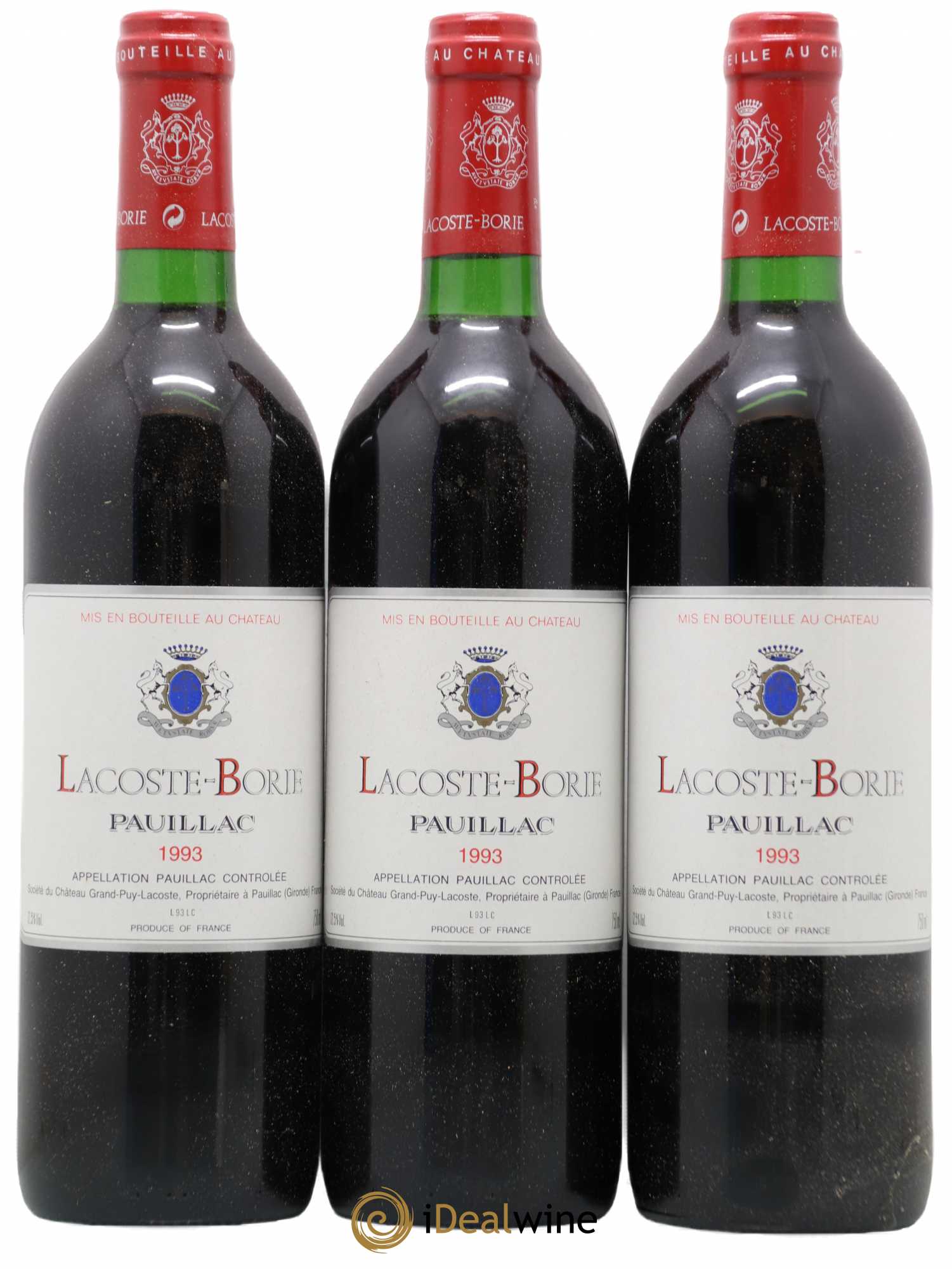 Lacoste Borie 1993 - Lot de 12 bouteilles - 1