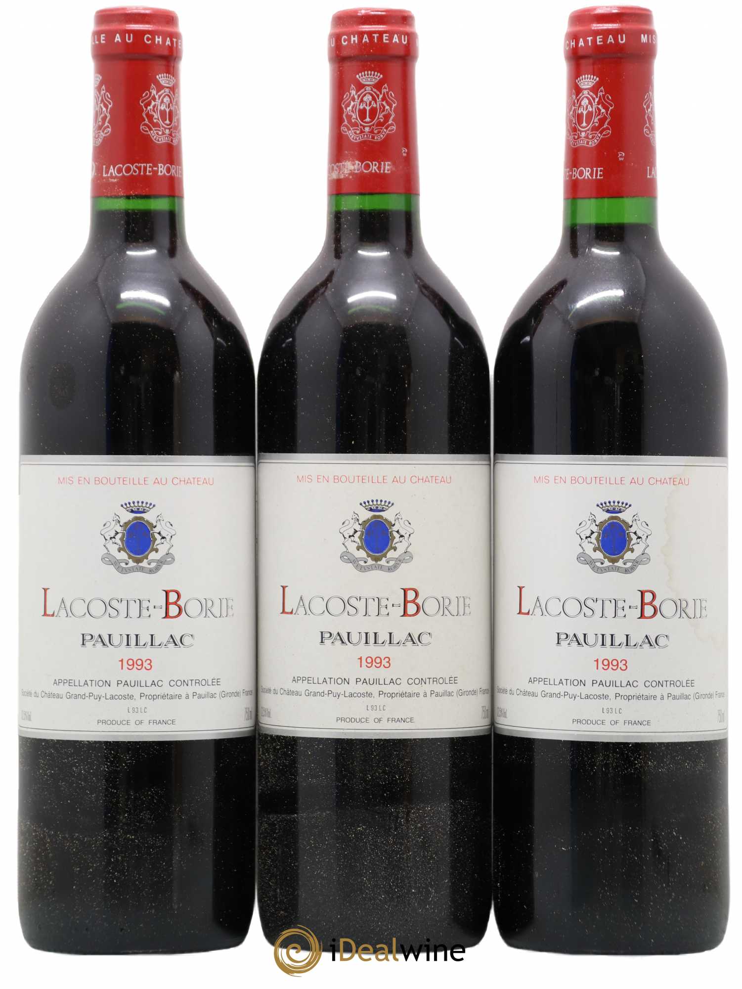 Lacoste Borie 1993 - Lot de 12 bouteilles - 3