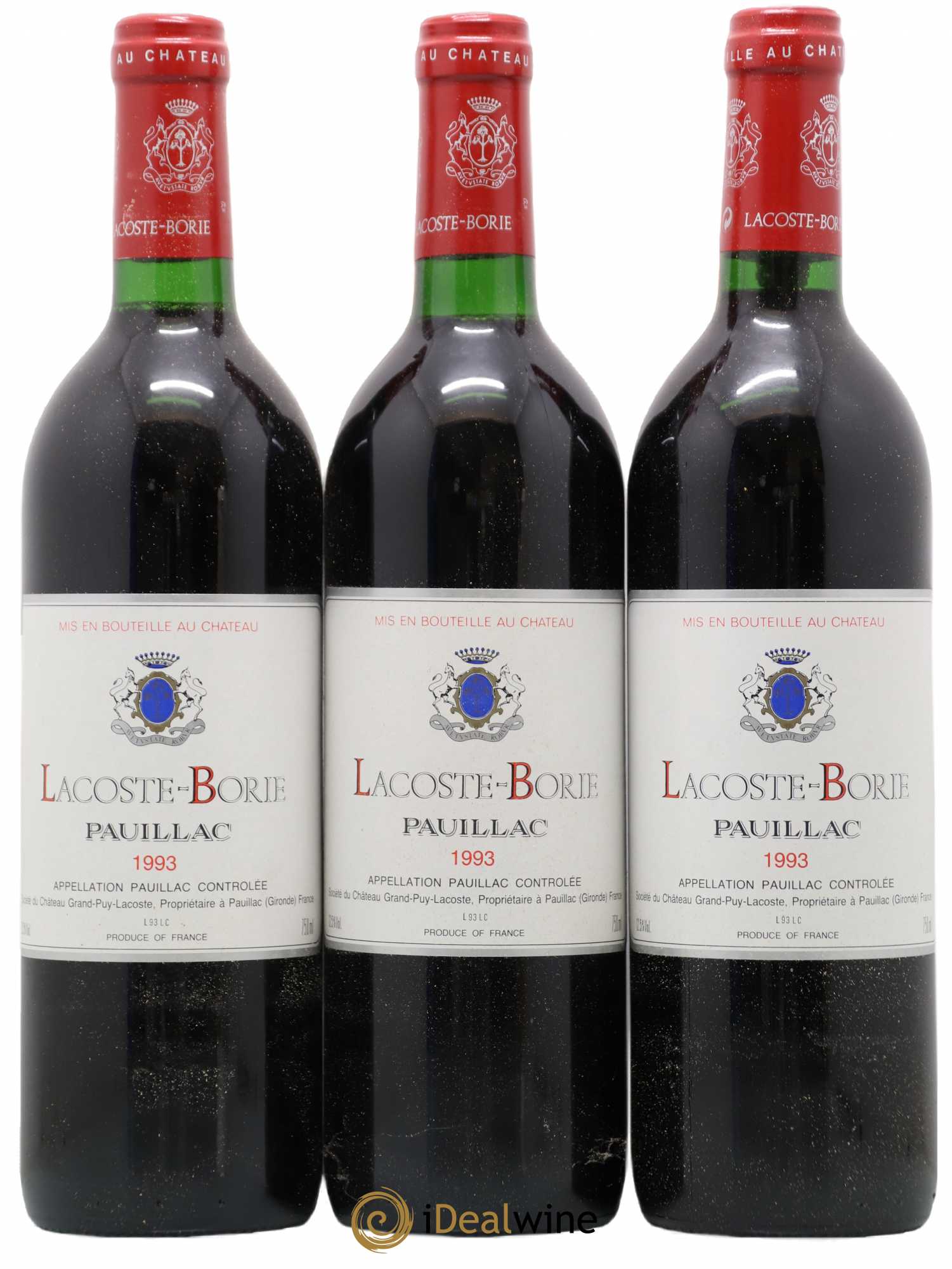 Lacoste Borie 1993 - Lot de 12 bouteilles - 4